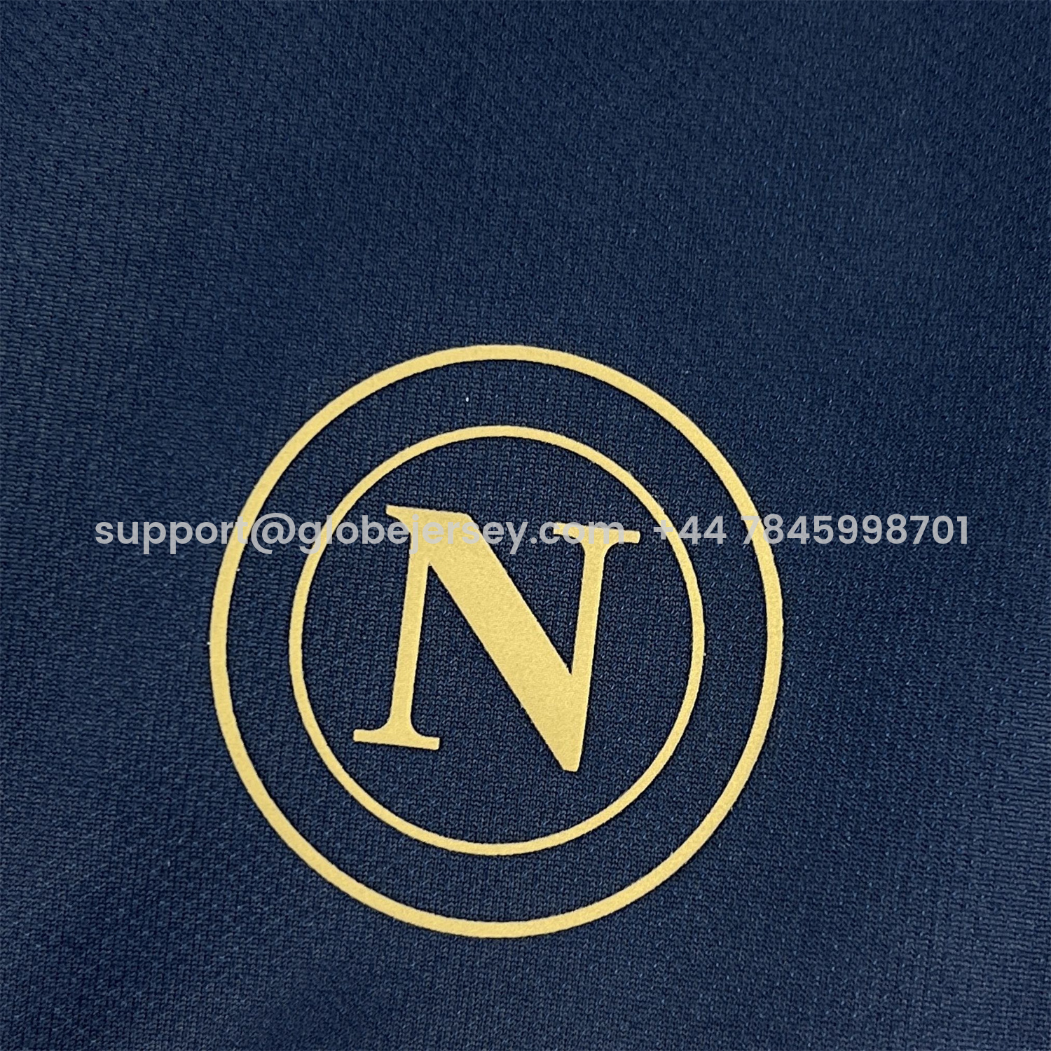 GlobeJersey-Napoli 25-26 CocaCola Dark Blue Special Jersey - Fans Version