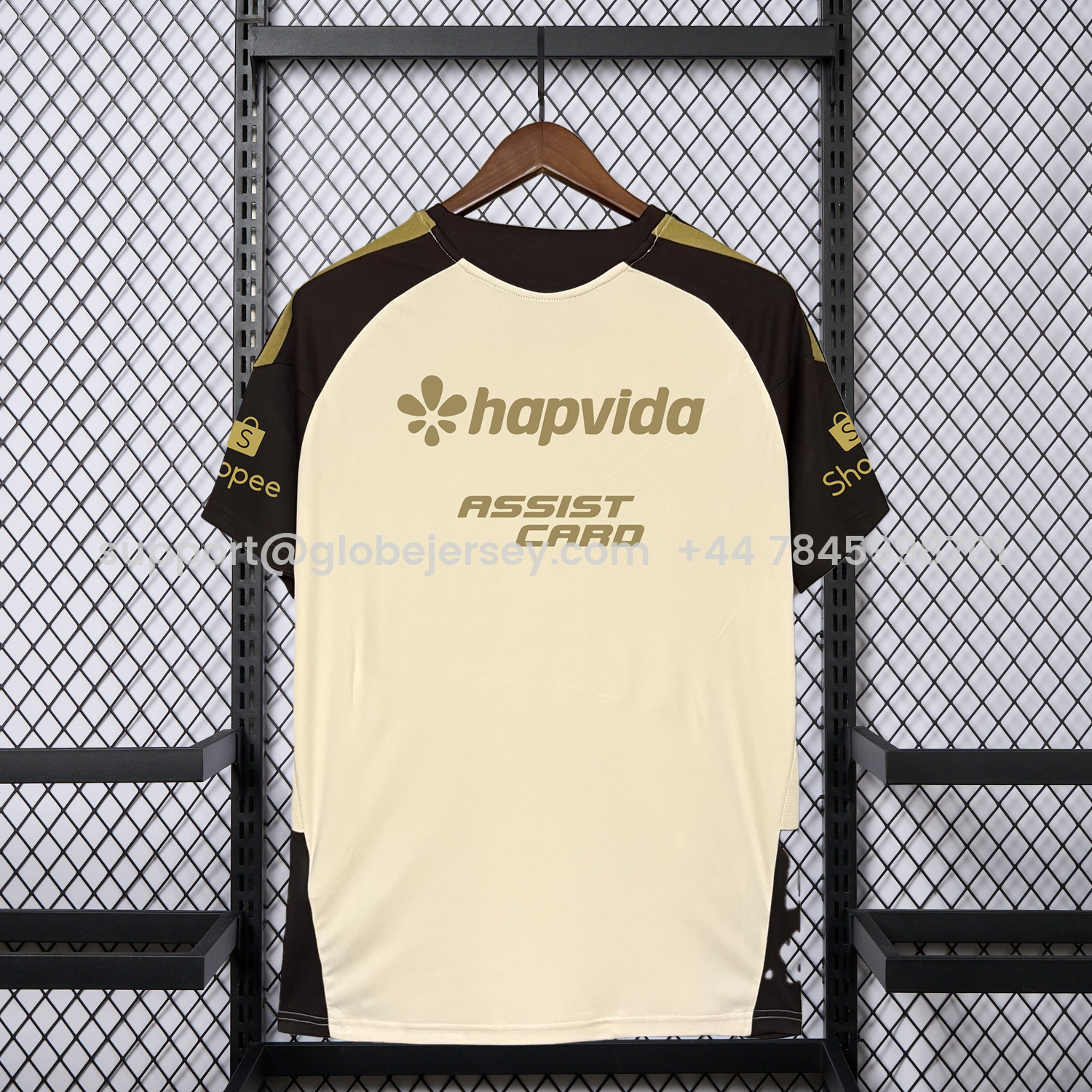 GlobeJersey-Flamengo 25-26 Cream Black Special Jersey With All Sponsors - Fans Version