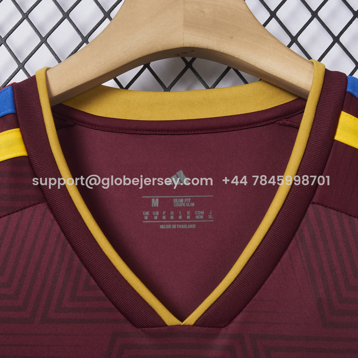 GlobeJersey-Venezuela 2026 Home Jersey - Fans Version