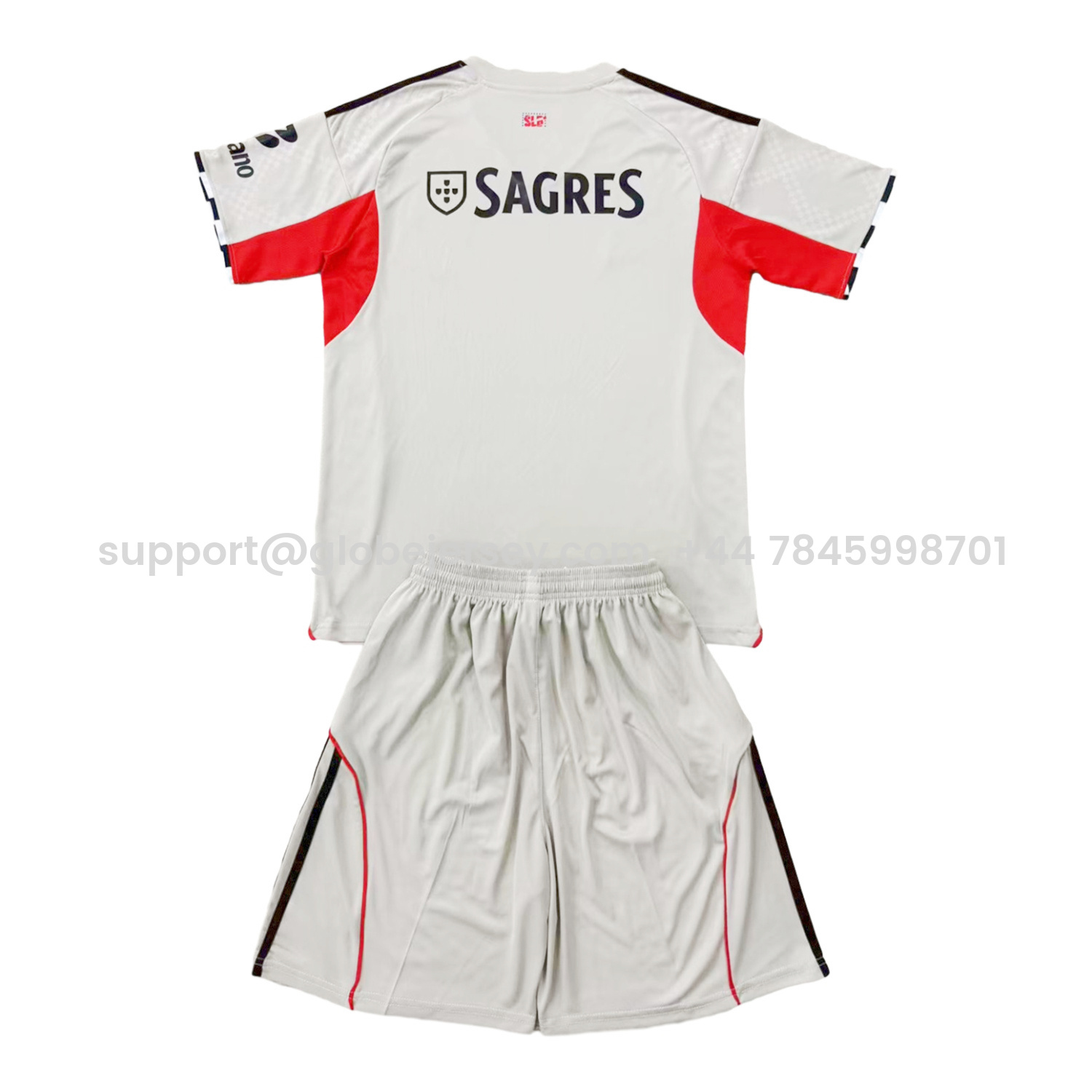 GlobeJersey-Benfica 25-26 Away Men's Adult Jersey Set - Fans Version