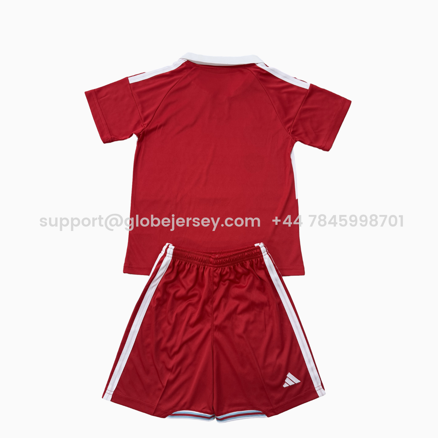 GlobeJersey-Chicago Fire 25-26 Home Men's Adult Jersey Set - Fans Version