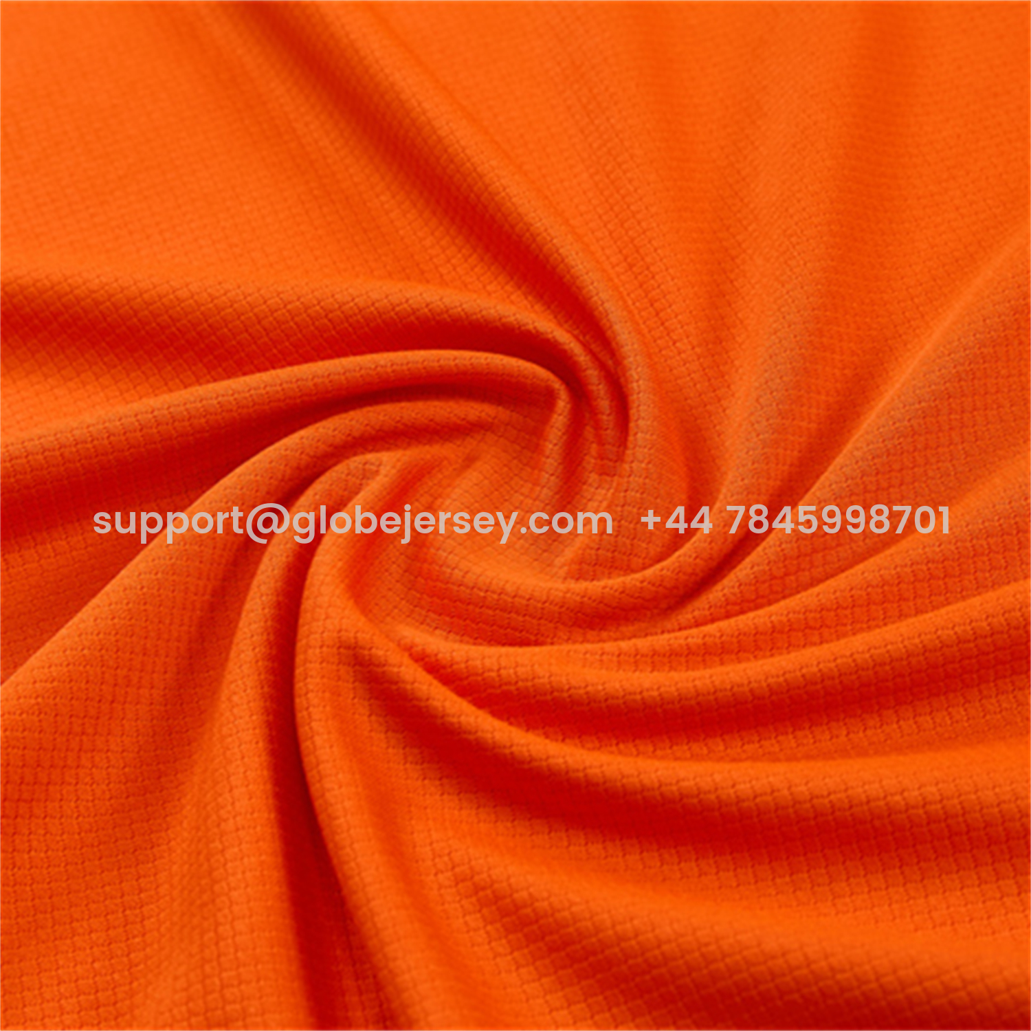 GlobeJersey-Netherlands 2026 Short-Sleeve Training Set - Orange Top & Black With Orange Accents Pants