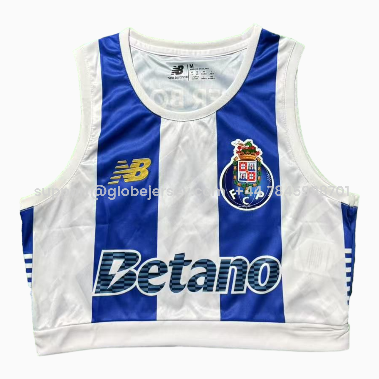 GlobeJersey-Women's Porto 25-26 Home Yoga Vest