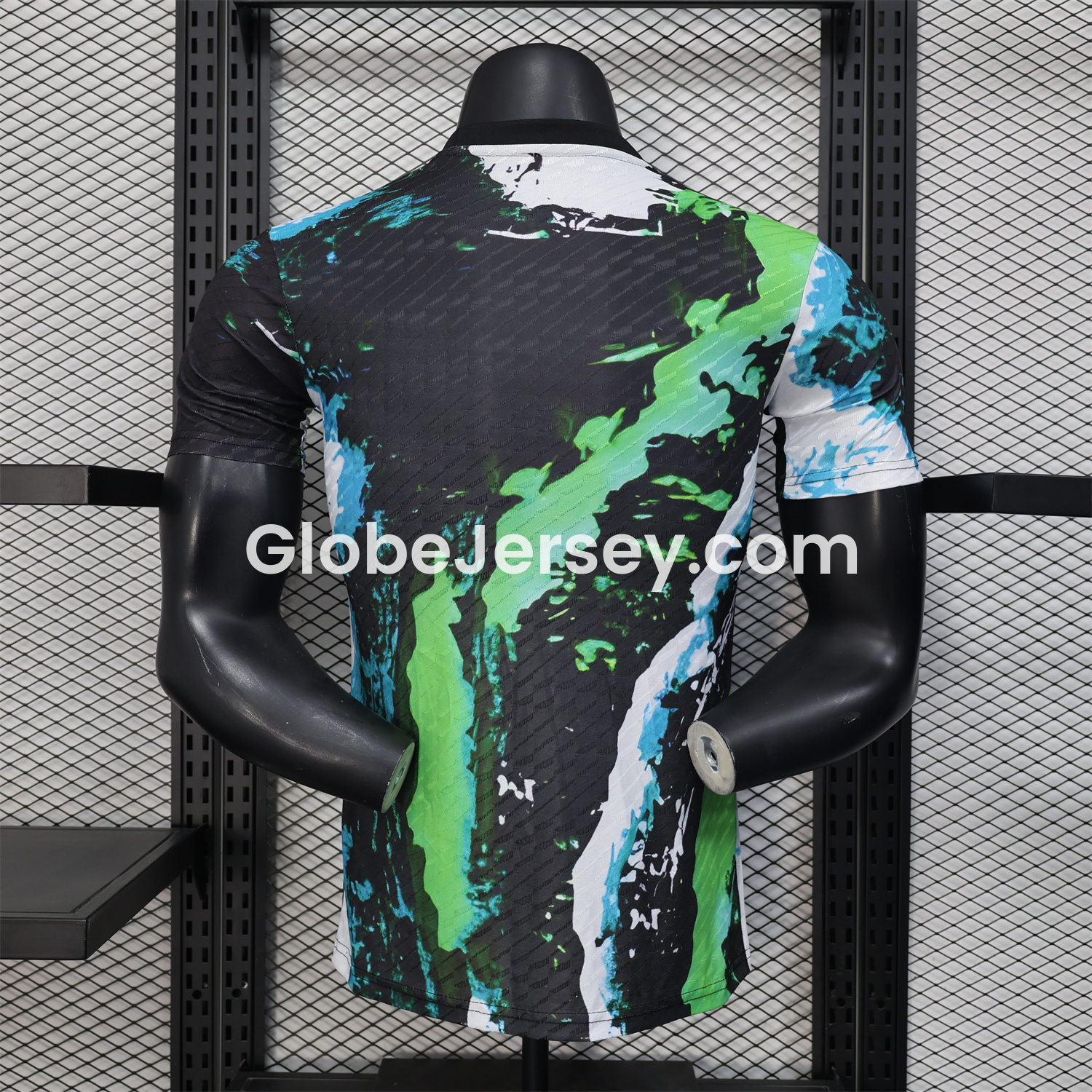 GlobeJersey-Real Madrid 25-26 Green & Black Special Edition Jersey - Player Version