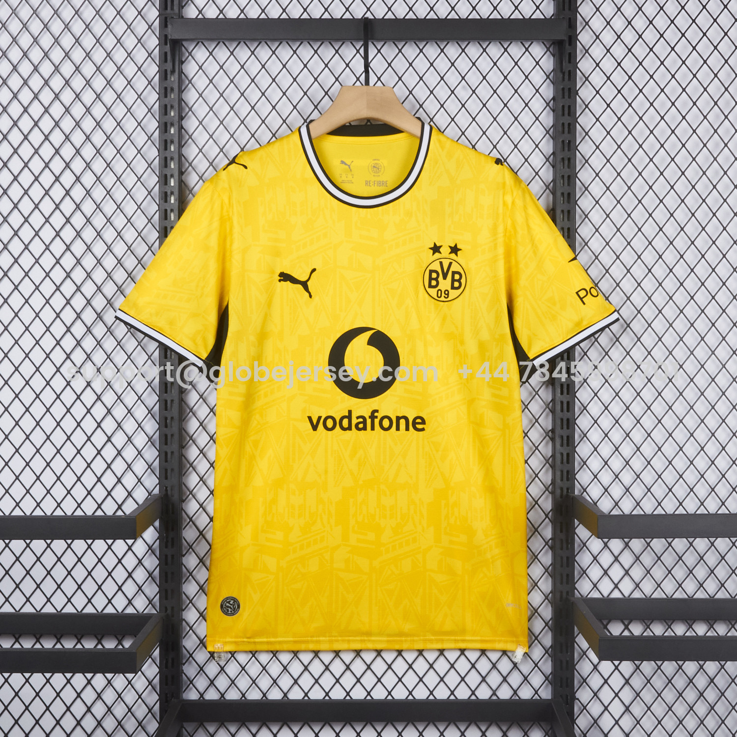 GlobeJersey-【Hummels Special Font】Dortmund 26-27 Home Jersey - Fans Version