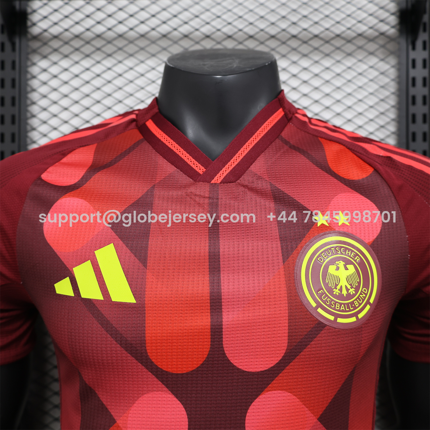 GlobeJersey-Germany 2025 Women's Euro Away Jersey - Men's Player Version
