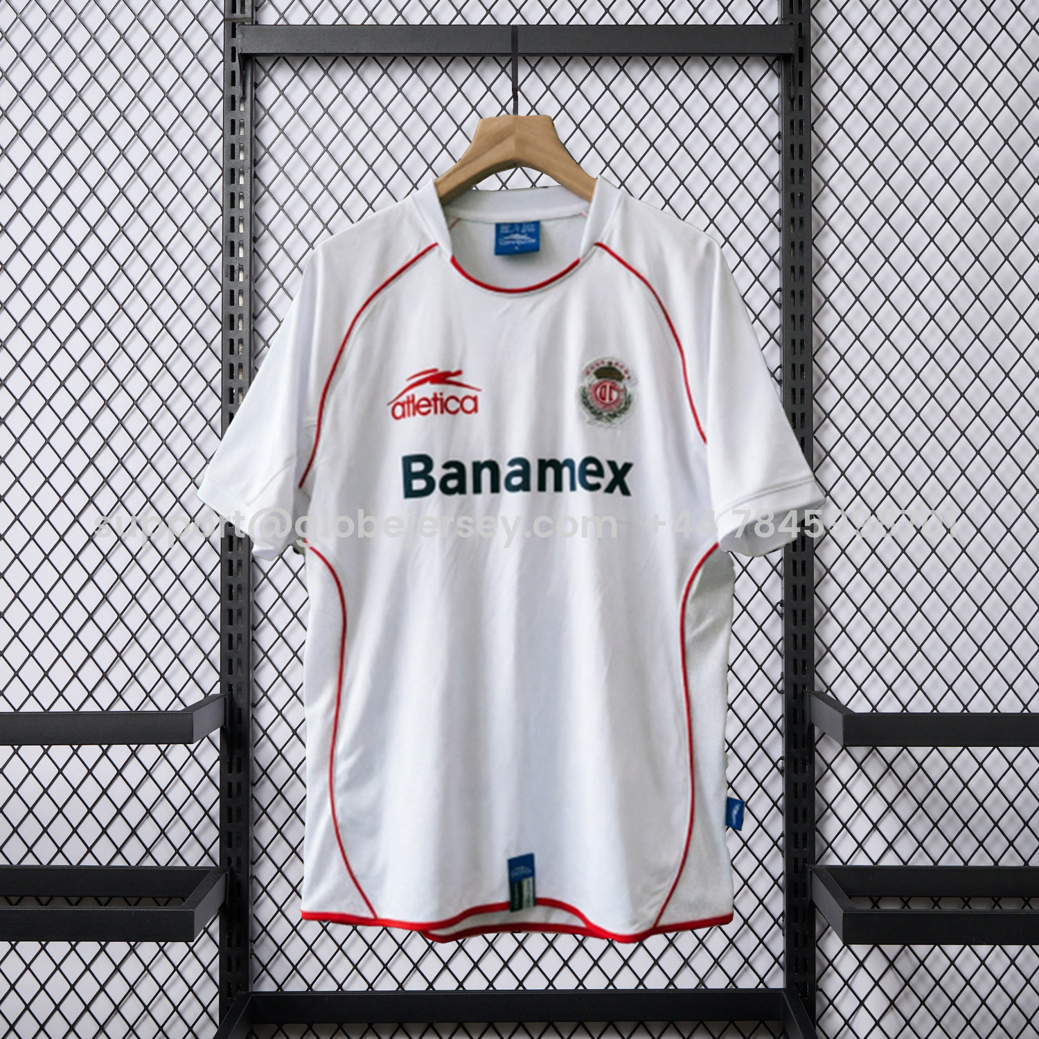 GlobeJersey-Retro Toluca 2005-06 Away Jersey