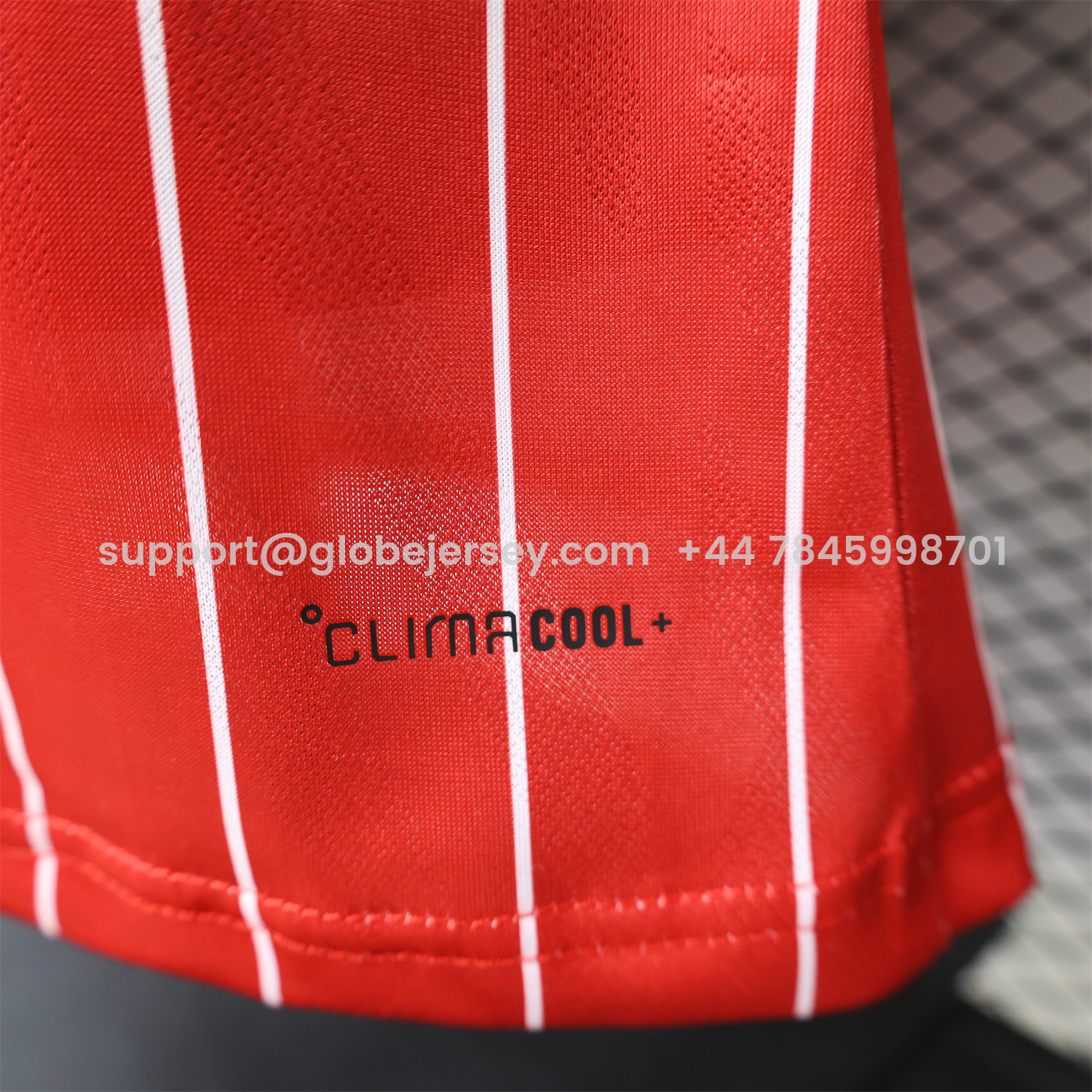GlobeJersey-Liver.pool 26-27 Terrace Icon Retro Casual Style Red Jersey - Player Version