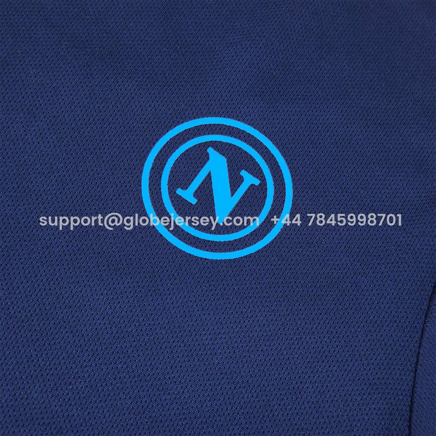 GlobeJersey-Napoli 25-26 KDB Special Commemorative Blue T-Shirt