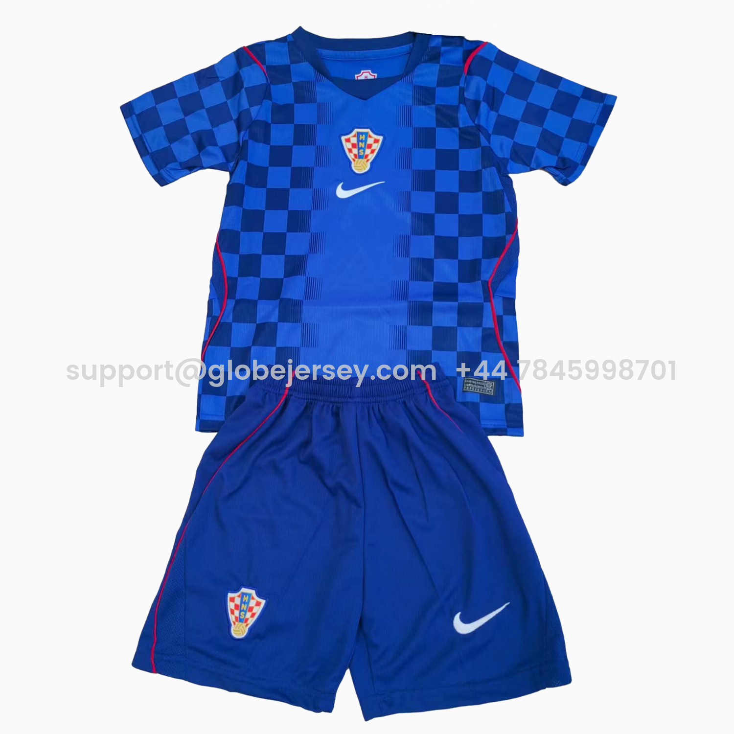 GlobeJersey-Croatia 2026 Away Kids Kit