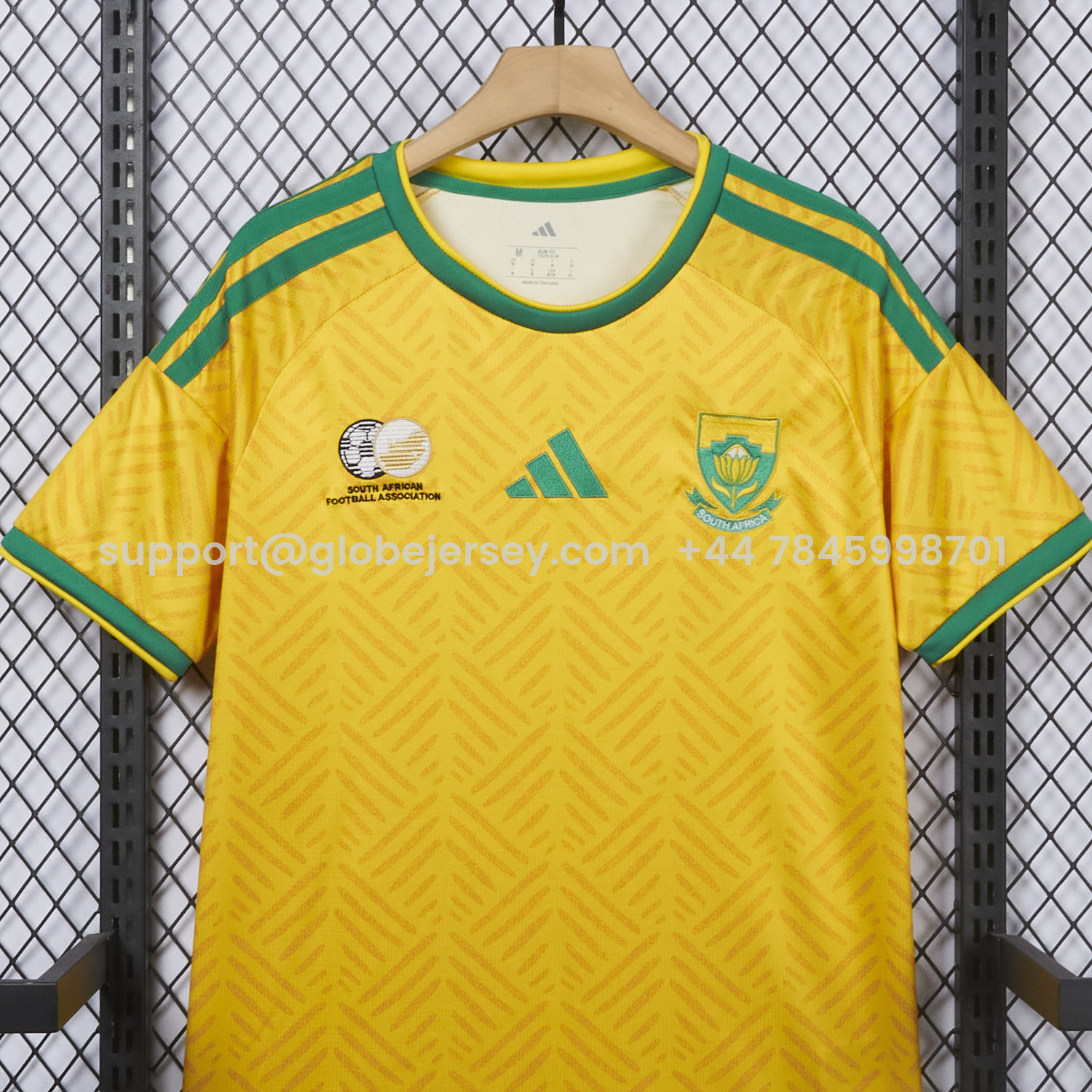 GlobeJersey-South Africa 2026 Home Jersey - Fans Version