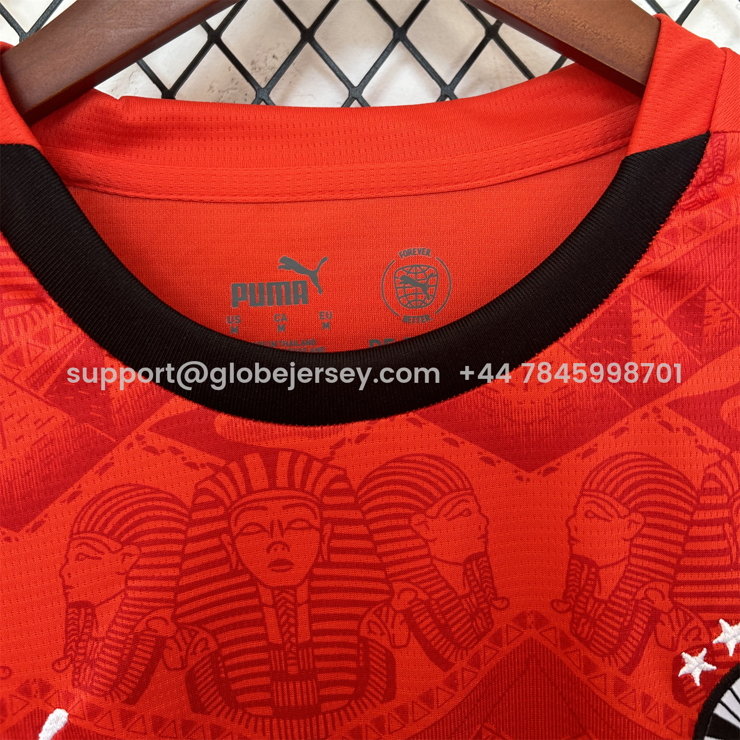 GlobeJersey-Egypt 25-26 Home Jersey - Fans Version