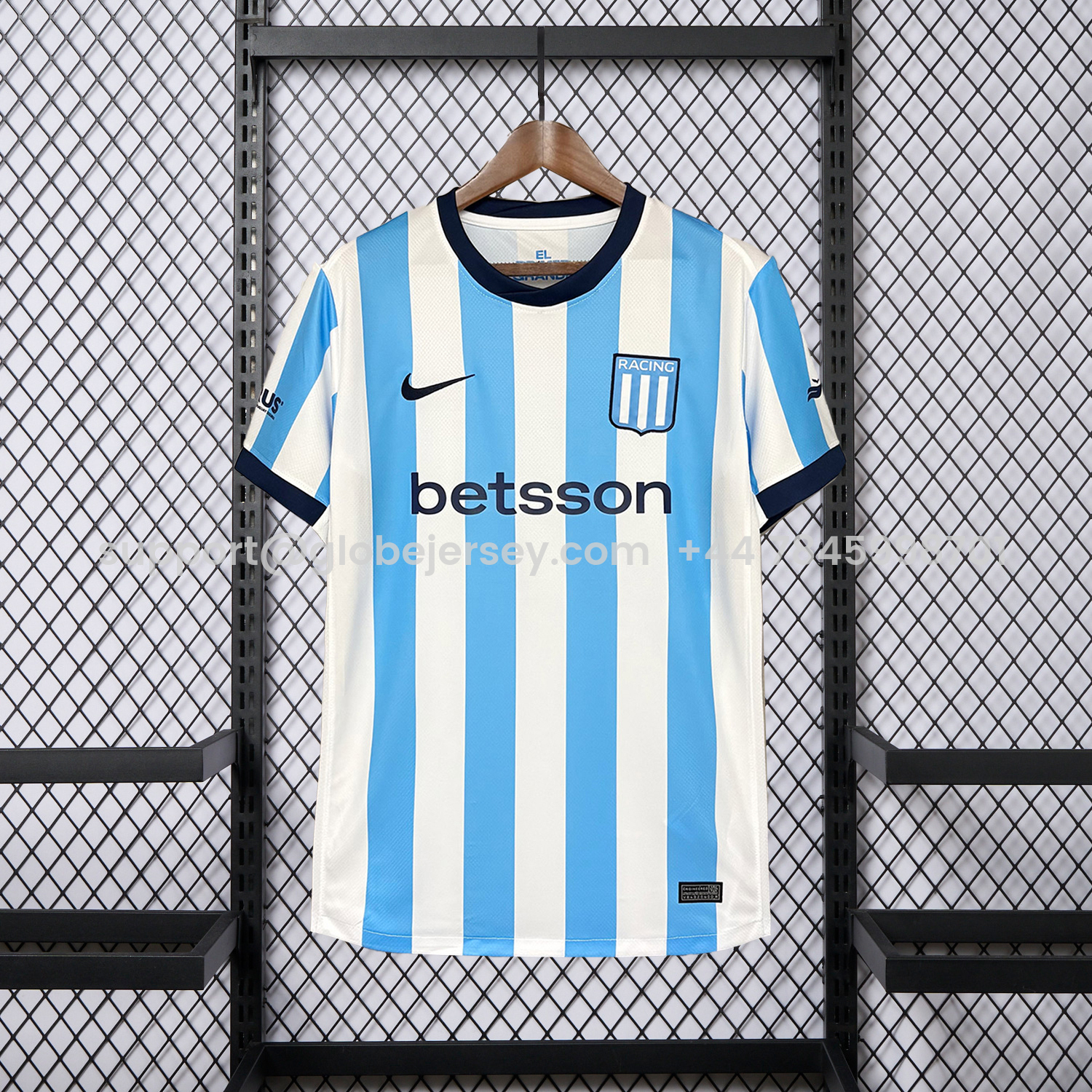 GlobeJersey-Racing Club de Avellaneda 26-27 Home Jersey - Fans Version