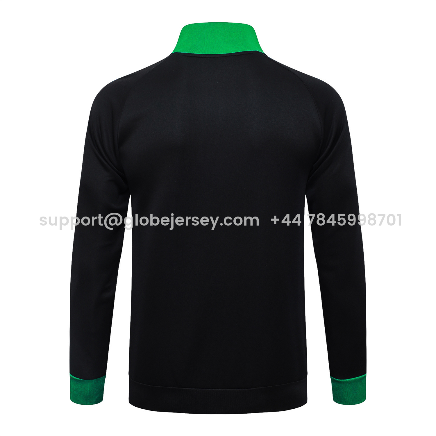 GlobeJersey-Senegal 2026 Jacket Training Tracksuit - Black With Green Jackets & Pants