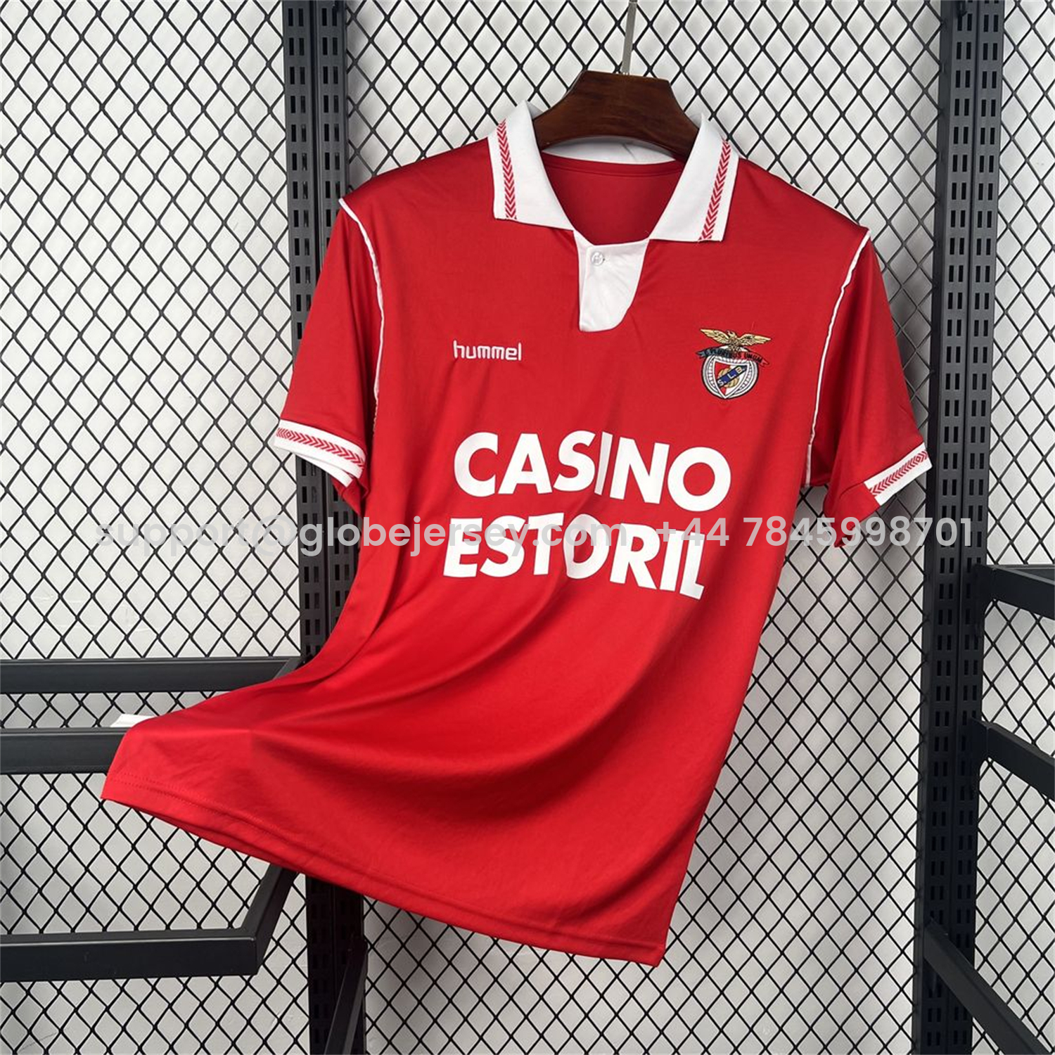 GlobeJersey-Retro Benfica 1992-93 Home Jersey