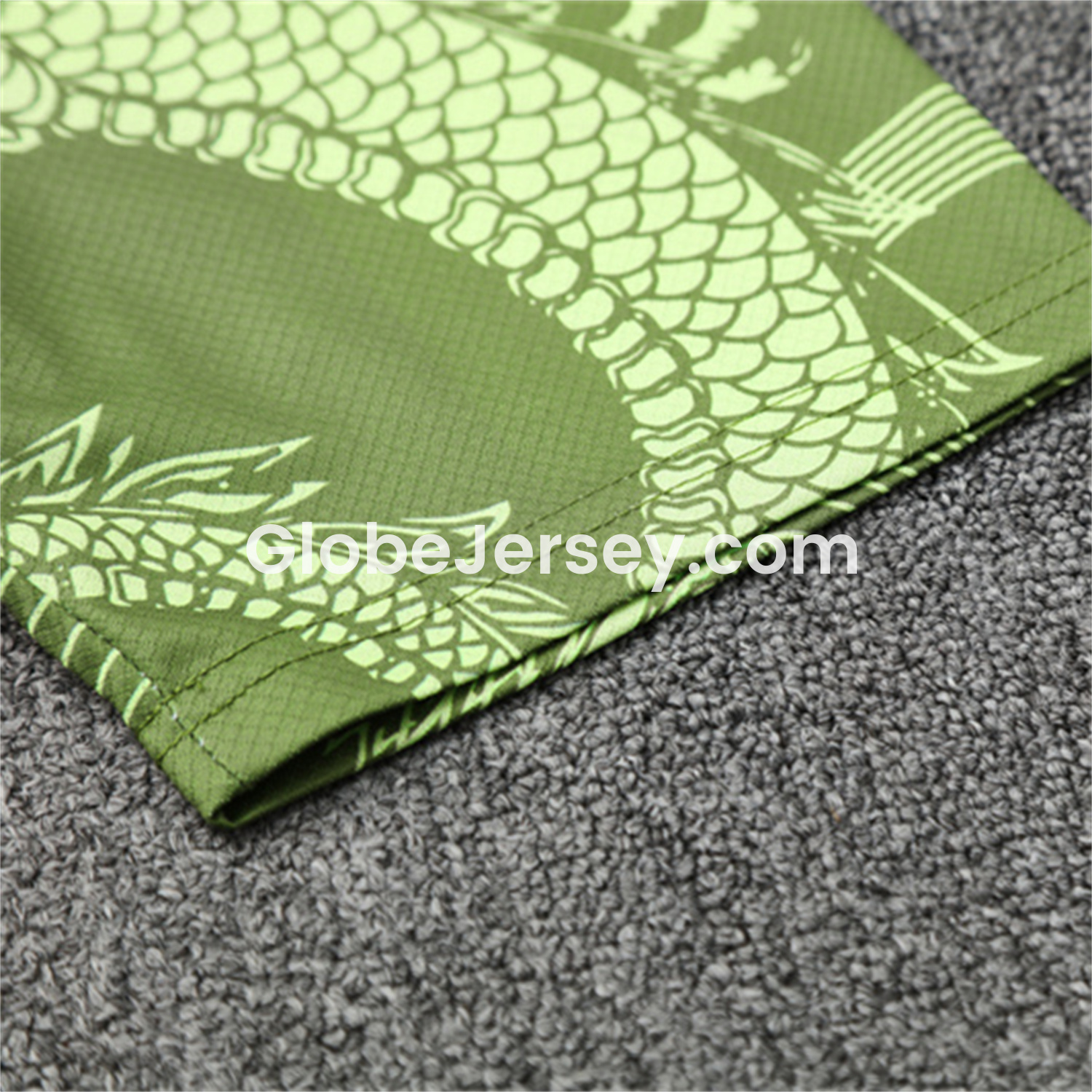 GlobeJersey-Real Madrid 25-26 Short-Sleeve Training Set - Green Black Top & Black Shorts