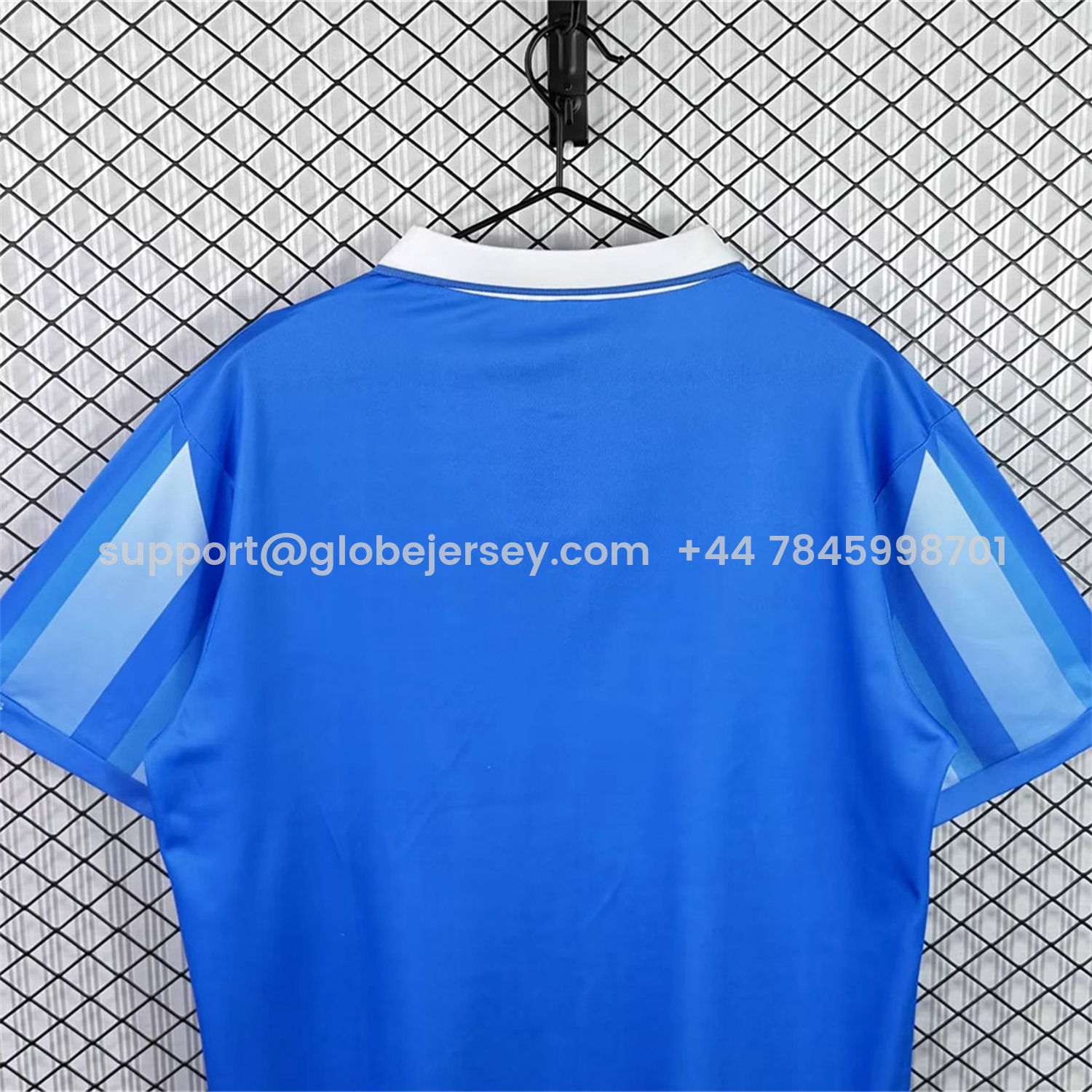 GlobeJersey-Retro Napoli 1996-97 Home Blue Jersey