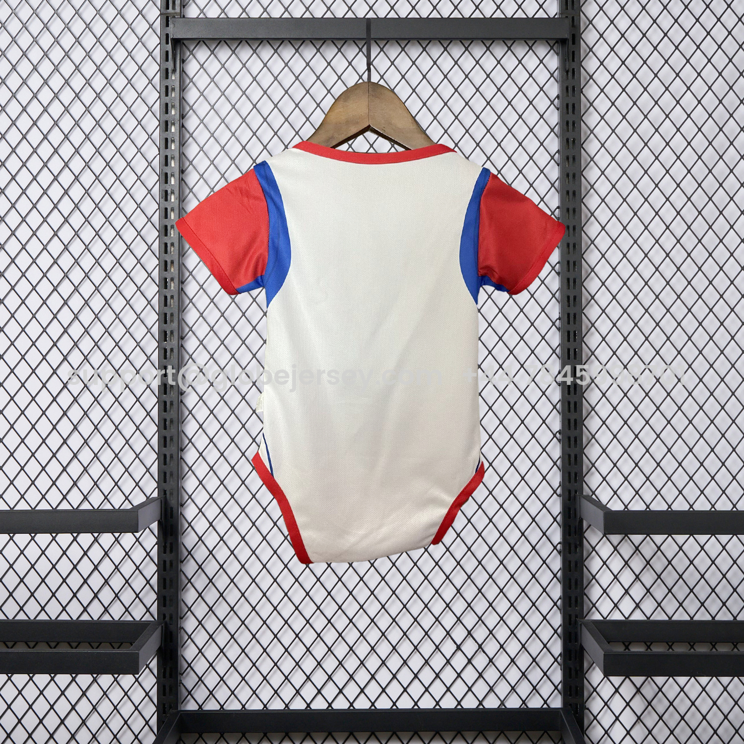 GlobeJersey-Croatia 2026 Home Baby Crawling Suit