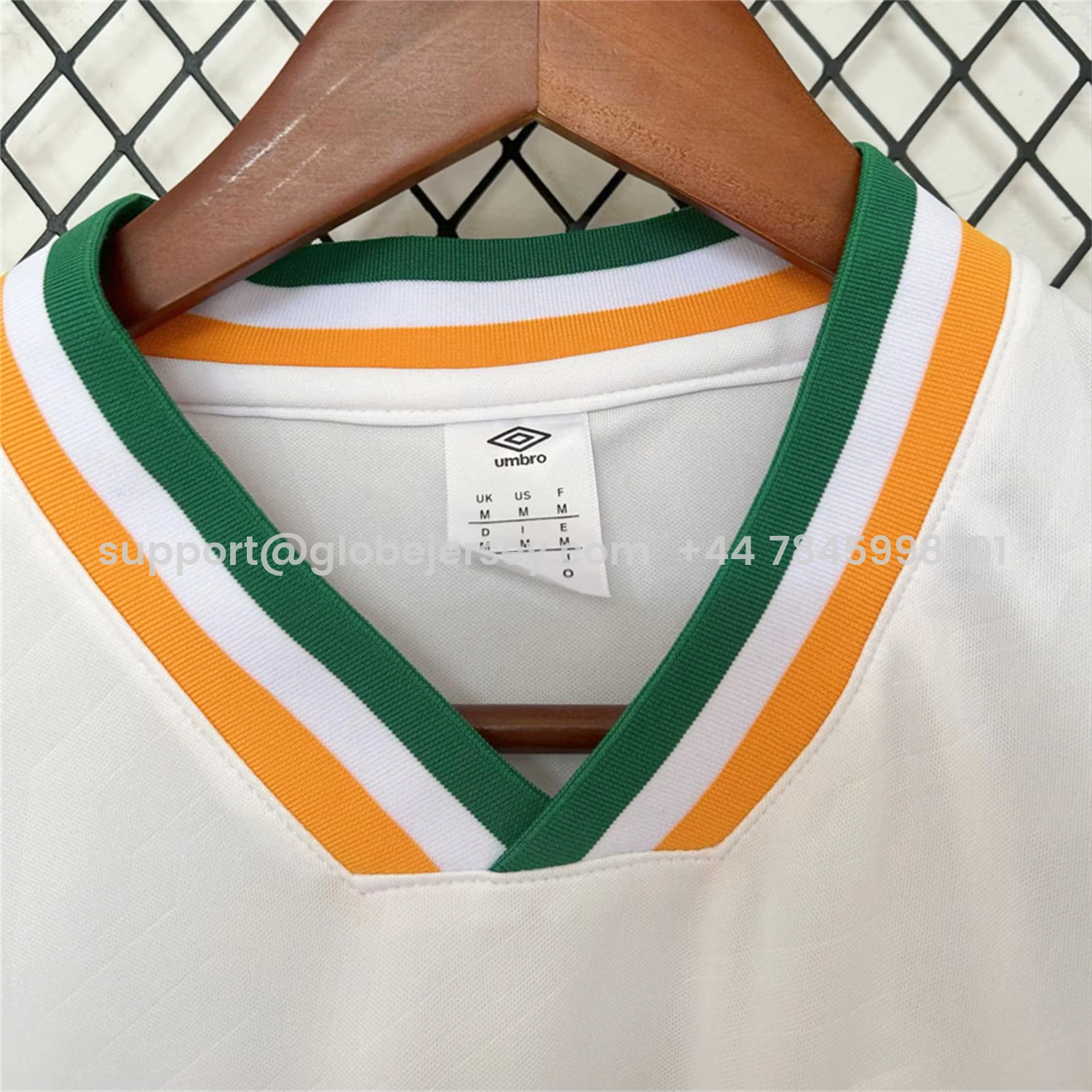 GlobeJersey-Ireland 2026 St. Patrick's Day White Jersey - Fans Version
