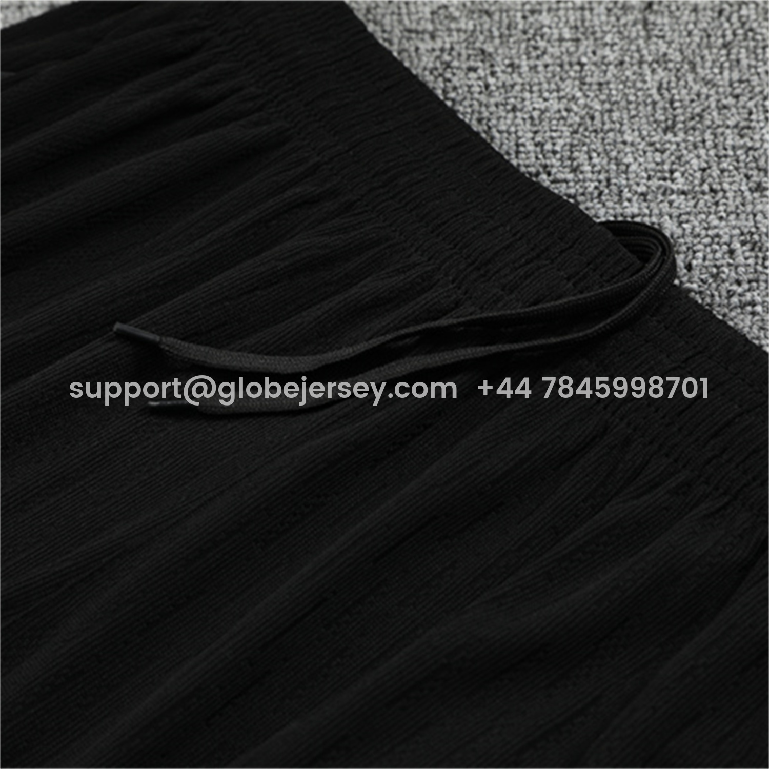 GlobeJersey-Paris Saint-Germain PSG 25-26 Long Sleeve Training Set - JD Black Pink Top and Black Pants