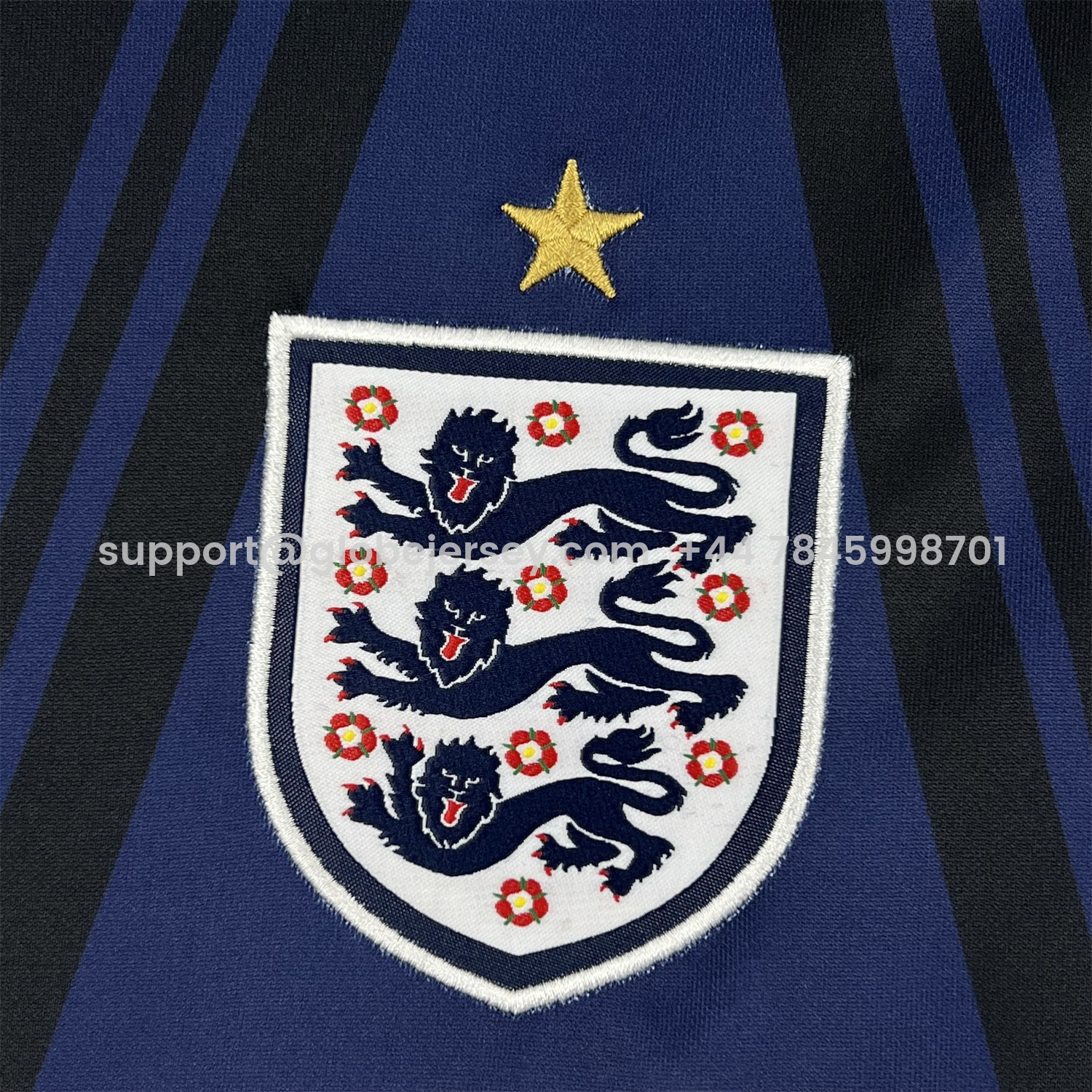 GlobeJersey-England 2026 Hollywood Special Long Sleeves Jersey - Fans Version