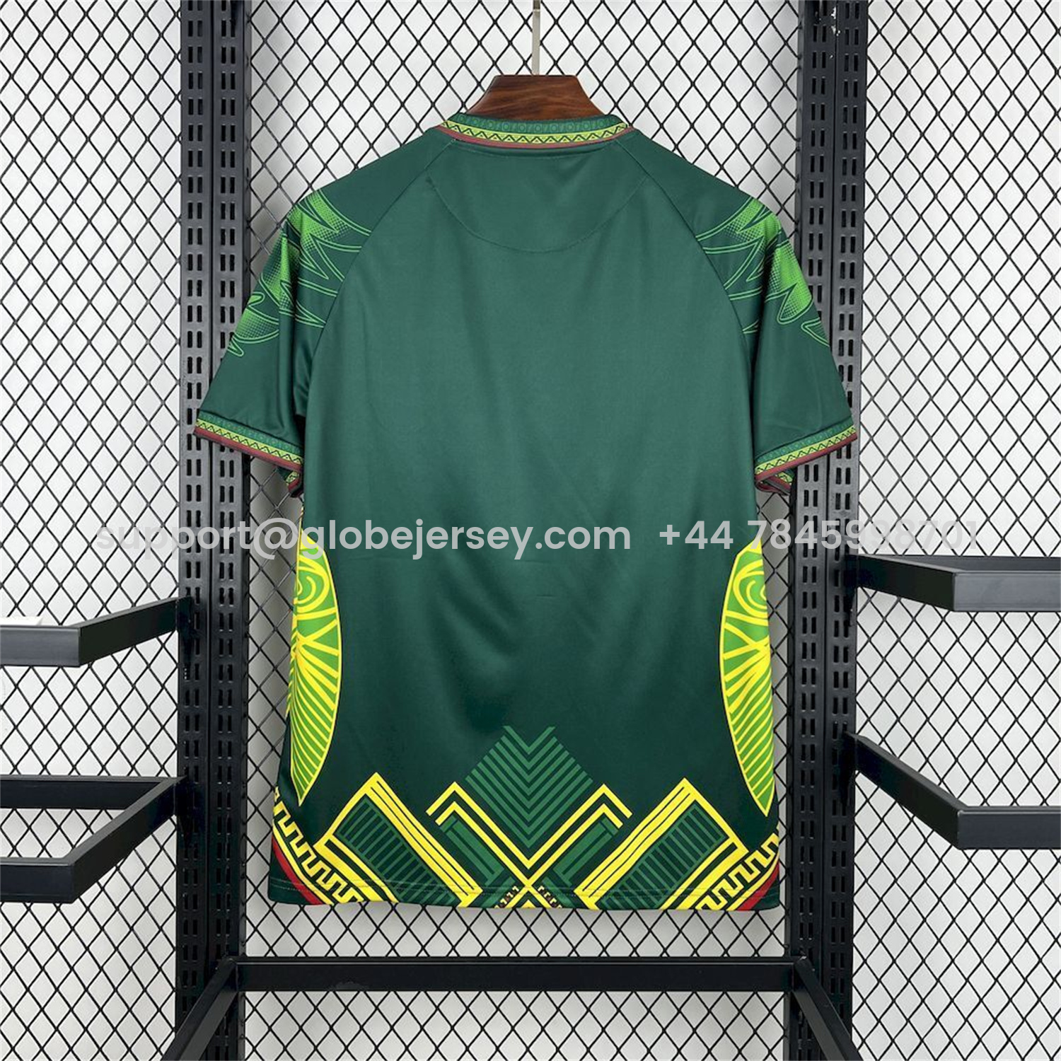GlobeJersey-Mali 2026 Away Green Jersey - Fans Version