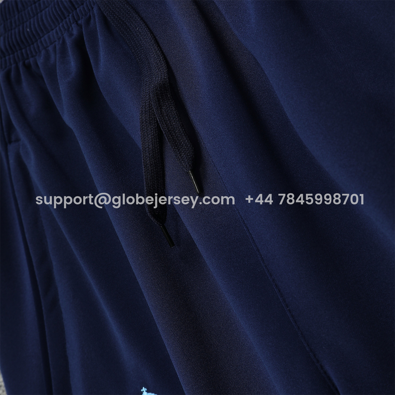 GlobeJersey-Real Madrid 25-26 Training Hoodie Set - Blue Hoodie and Deep Blue Pants