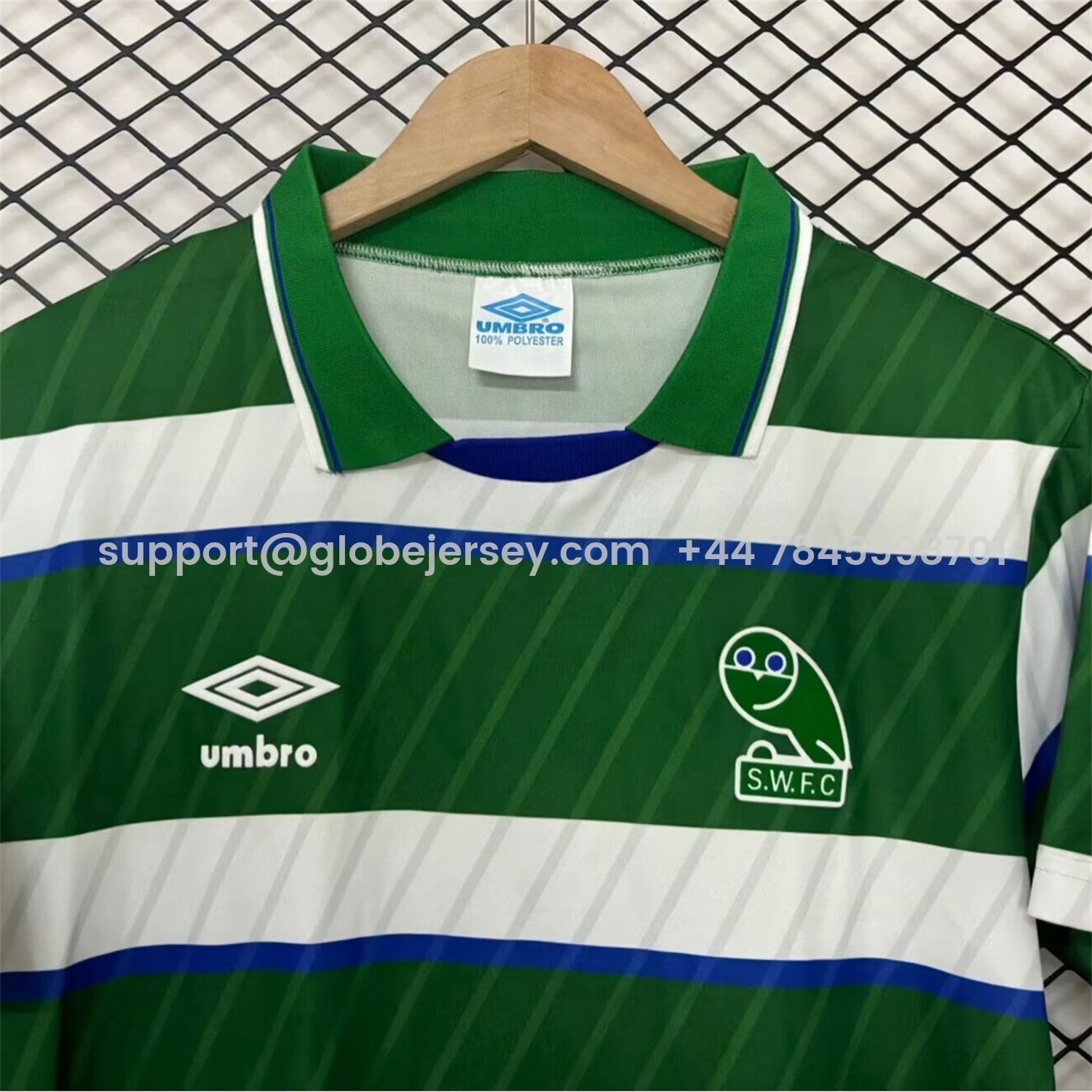 GlobeJersey-Retro Sheffield Wednesday 1988-89 Away Jersey