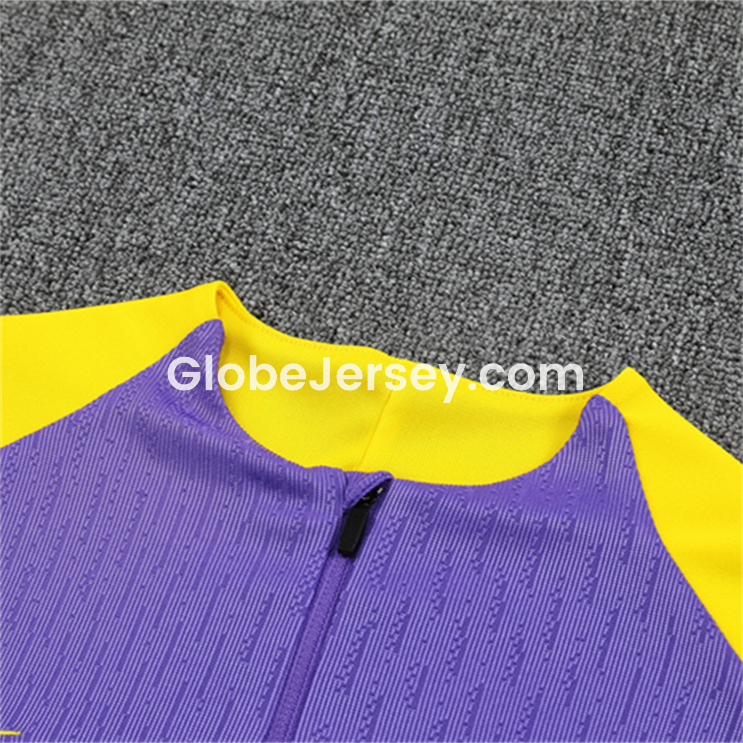 GlobeJersey-Atletico Madrid 25-26 Long Sleeves Training Set - Purple Top & Purple Pants