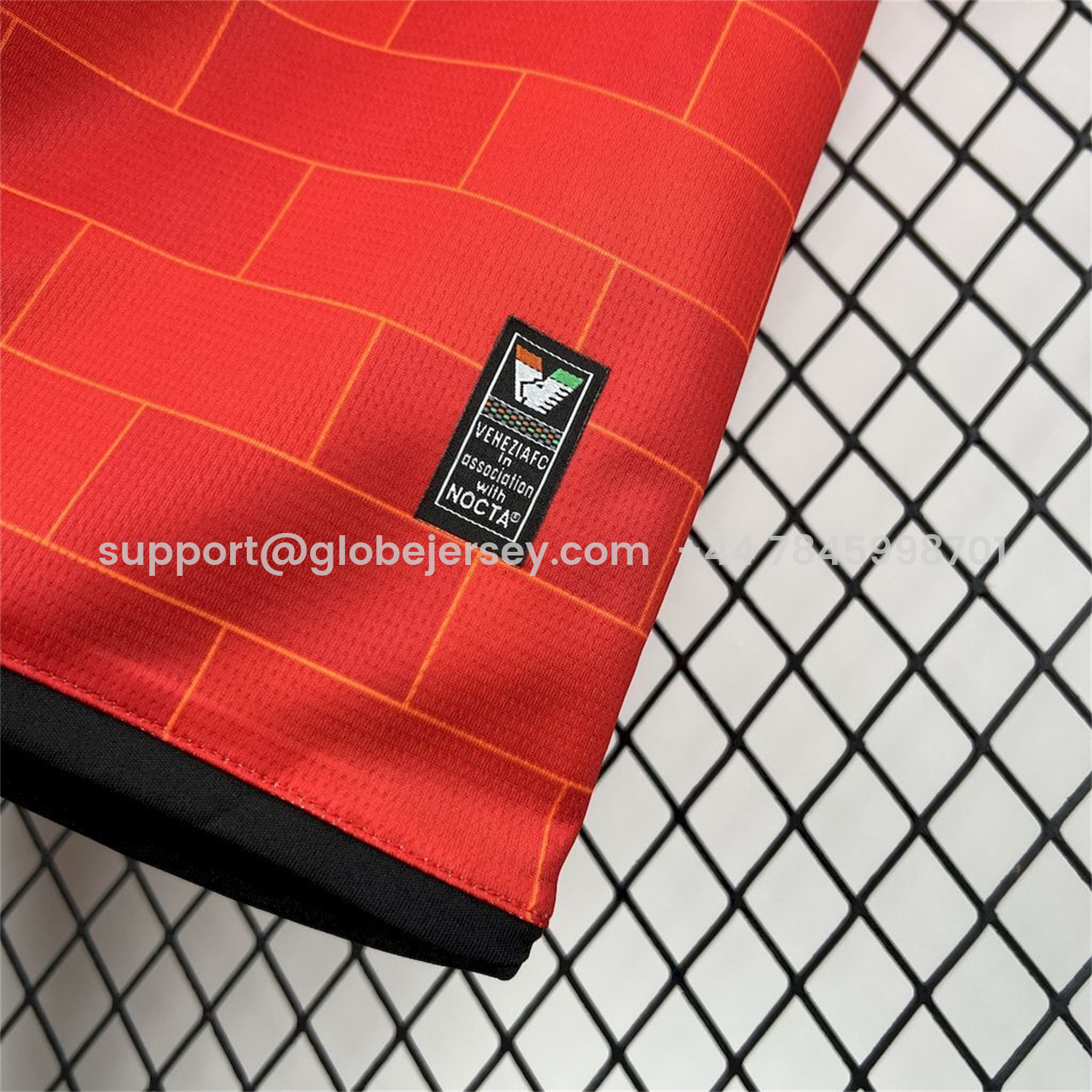 GlobeJersey-Venezia FC 25-26 Fourth Red Unsponsored Jersey - Fans Version