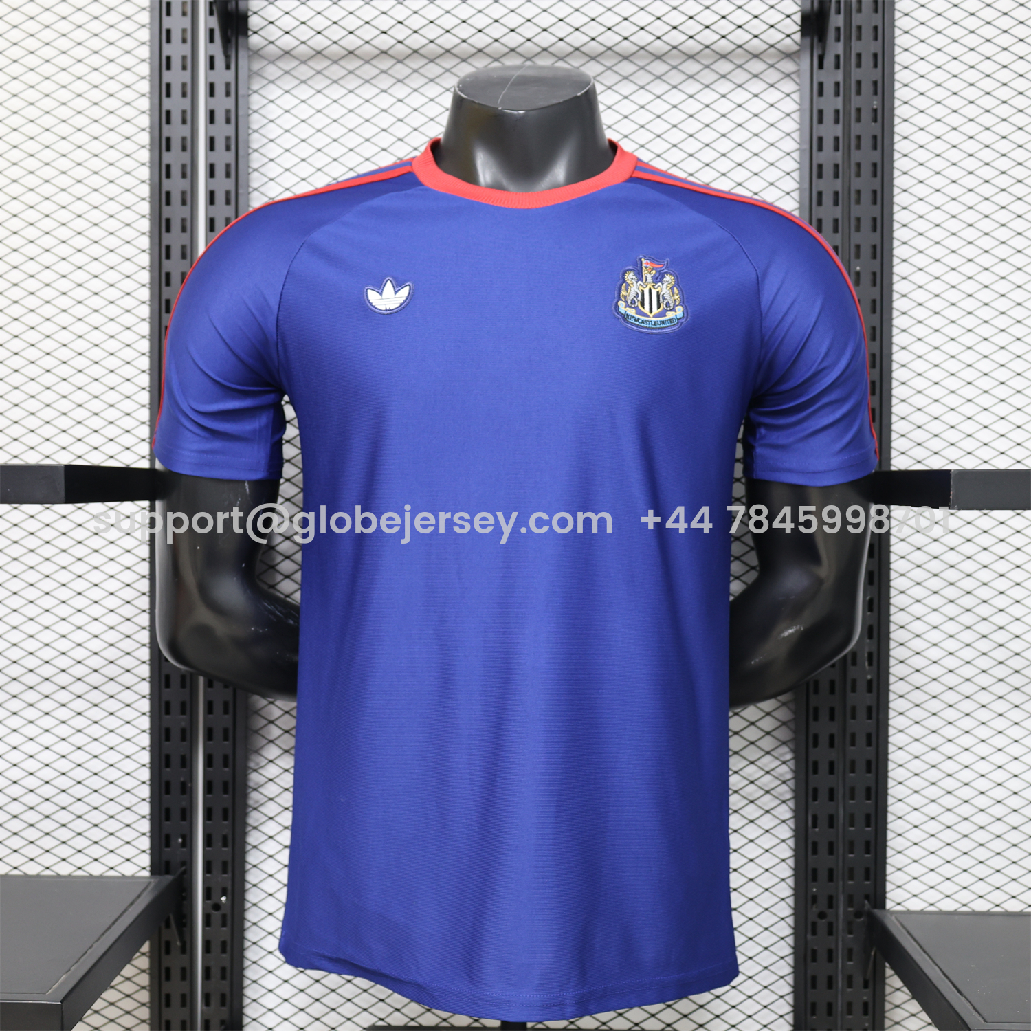 GlobeJersey-Newcastle United 25-26 Purple-Blue Casual Jersey - Player Version