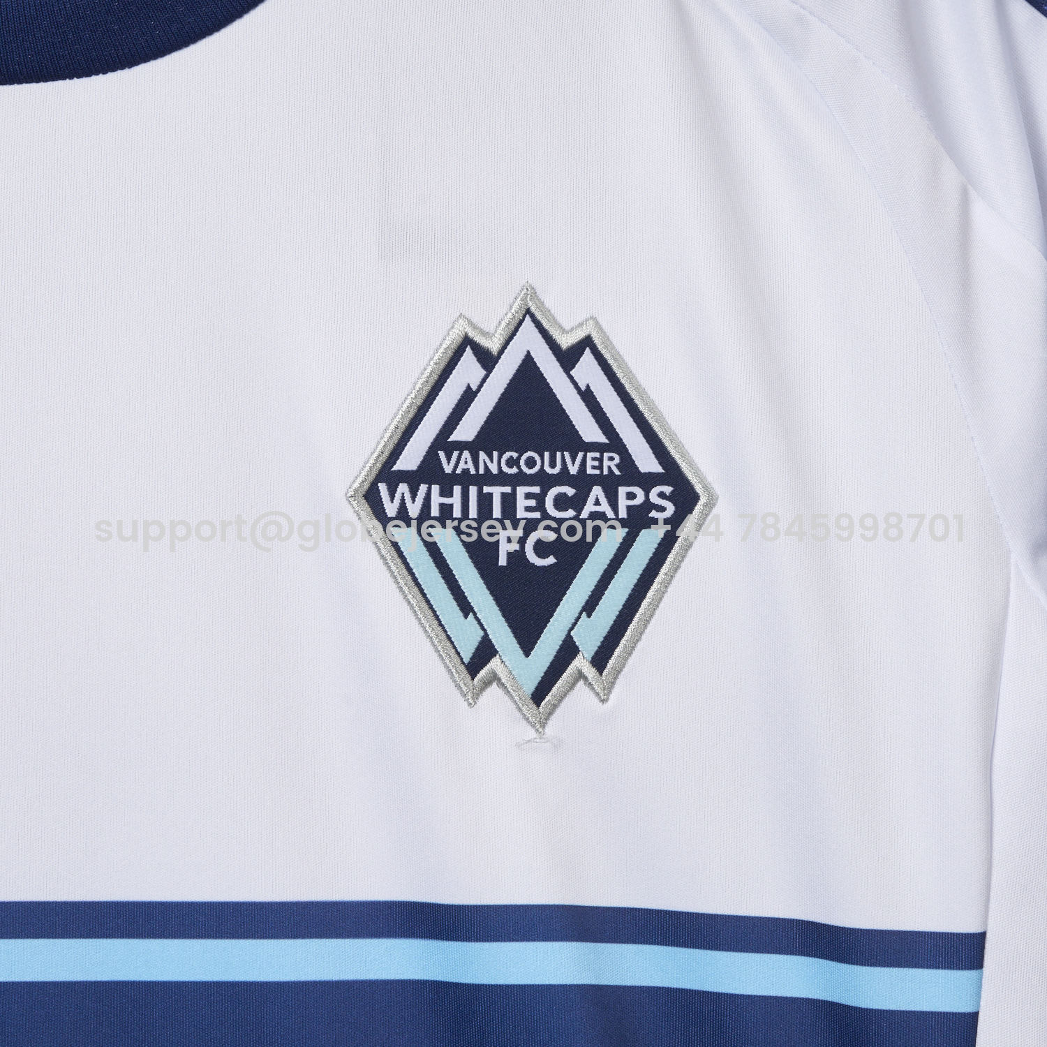 GlobeJersey-Vancouver Whitecaps 2025-26 Home Jersey - Fans Version