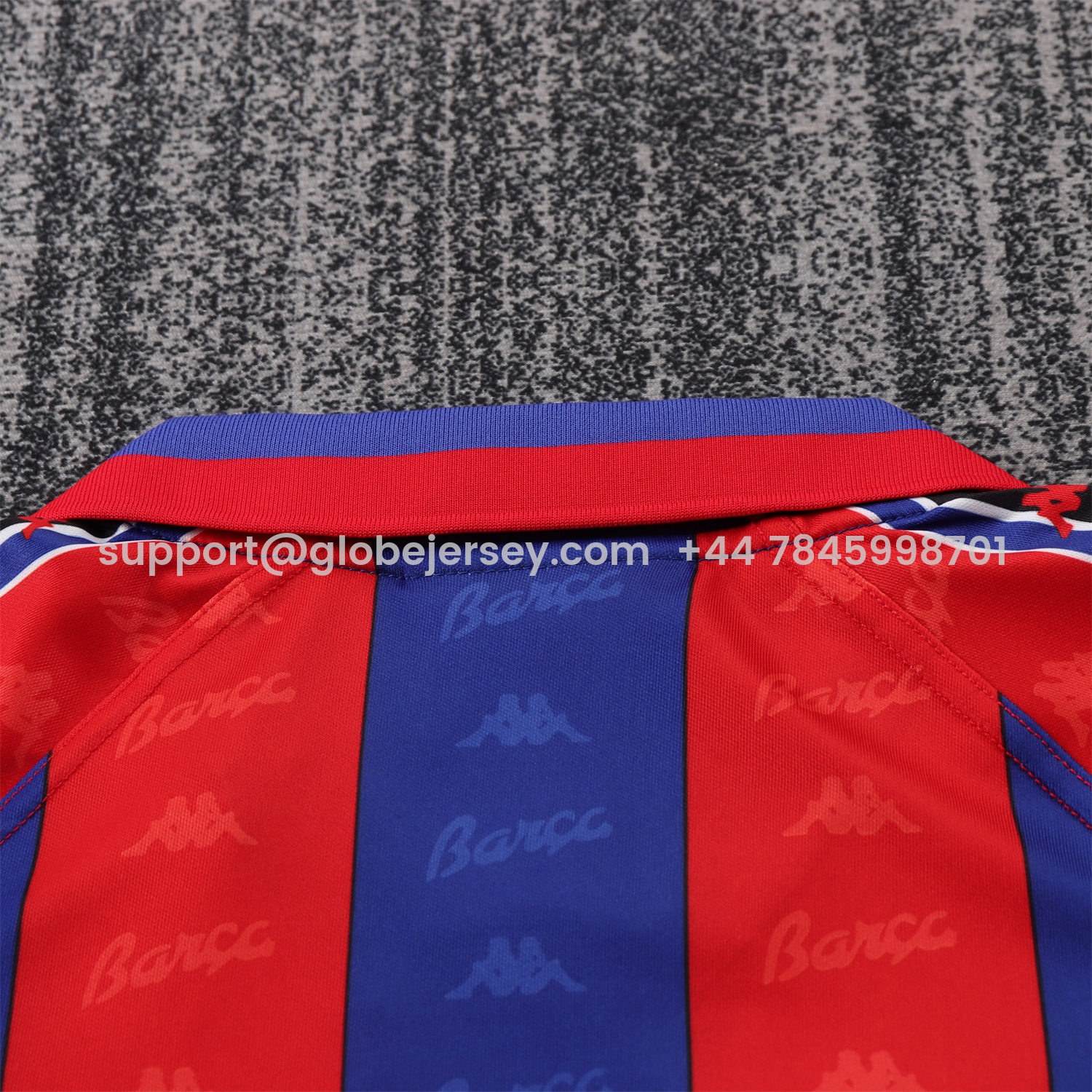 GlobeJersey-Retro Barcelona 1996-97 Home Kids Kit