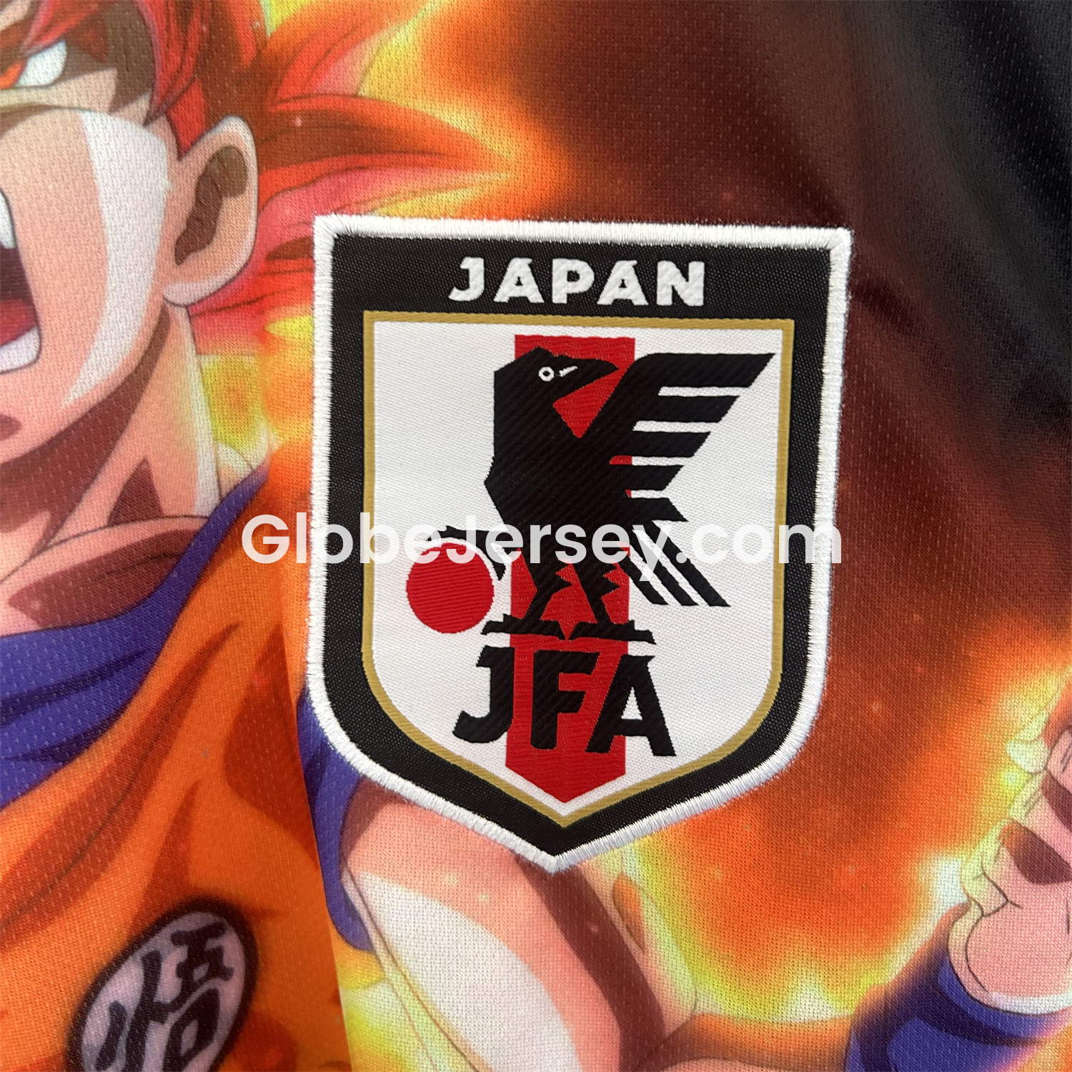 GlobeJersey-Japan 25-26 Red Hair Son Goku Black Special Edition Jersey - Fans Version