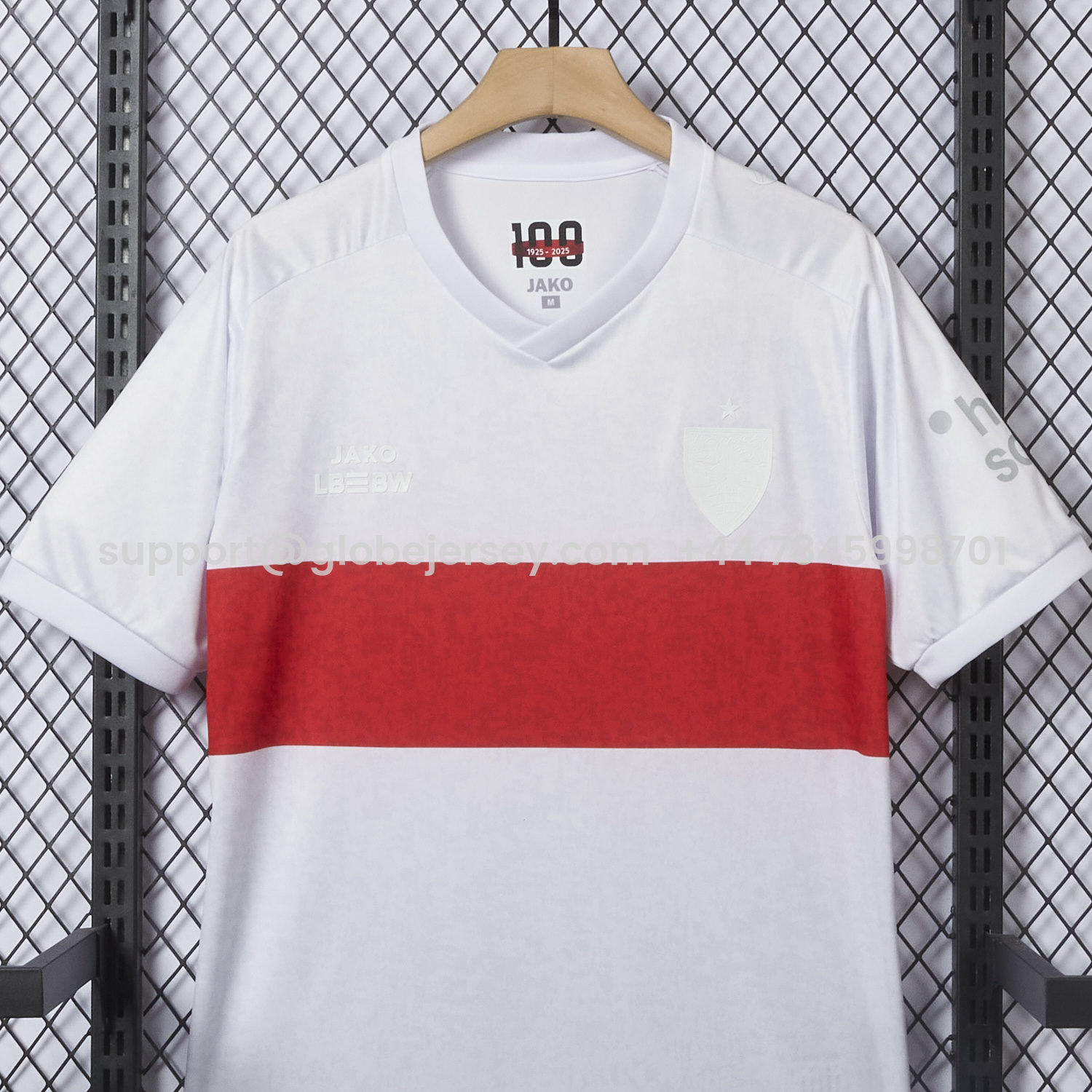 GlobeJersey-Stuttgart 25-26 100th Anniversary Jersey - Fans Version