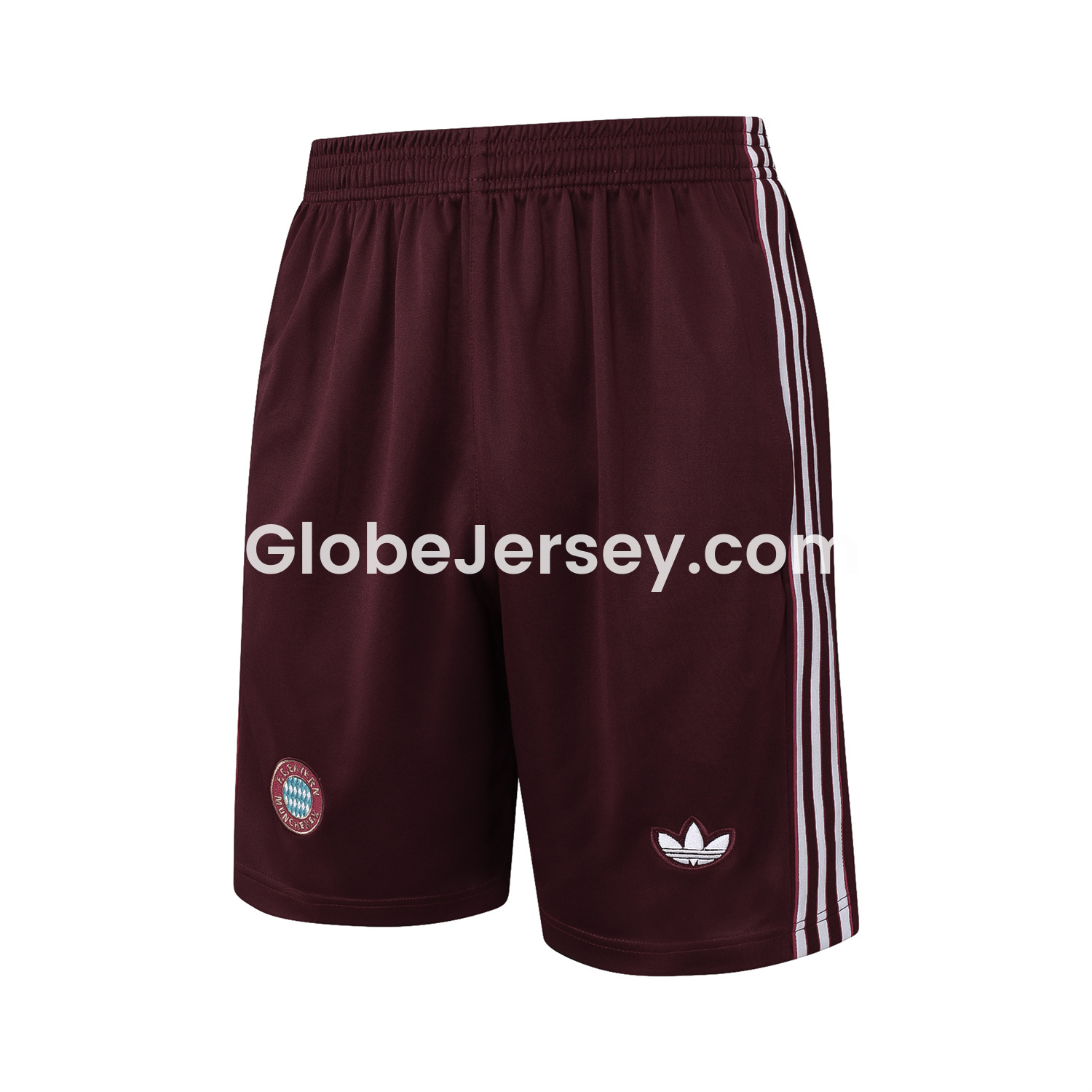 GlobeJersey-Bayern Munich 25-26 Throwback Trefoil Vest Training Set - Deep Red