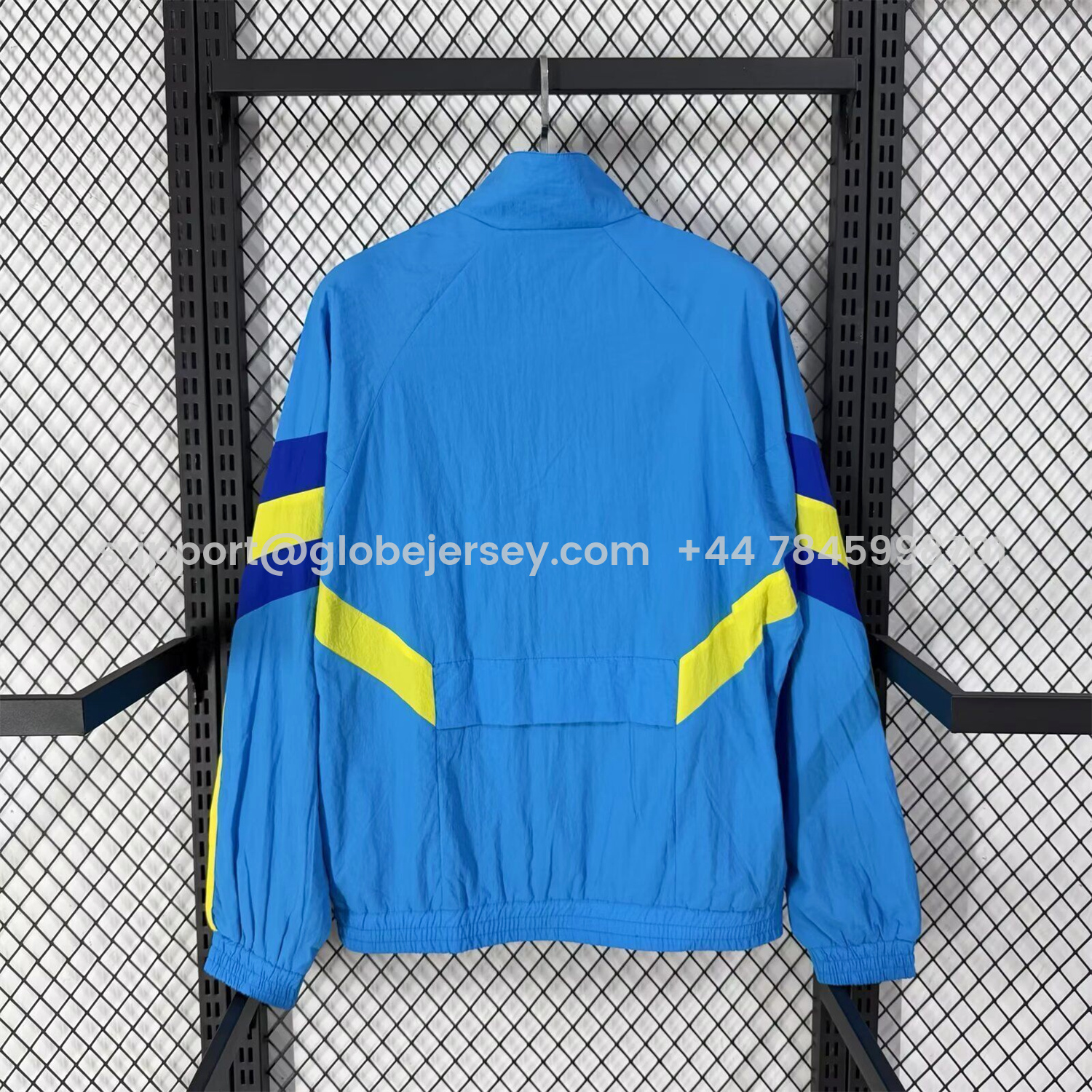 GlobeJersey-Boca Juniors 25-26 Training Windbreaker Jacket - Blue