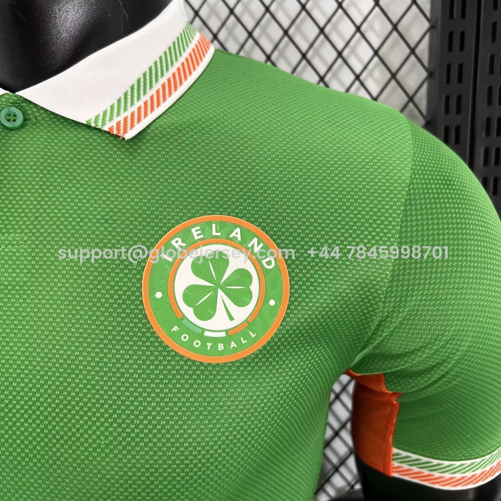 GlobeJersey-Ireland 2026 Women's Team Home Jersey - Player Version