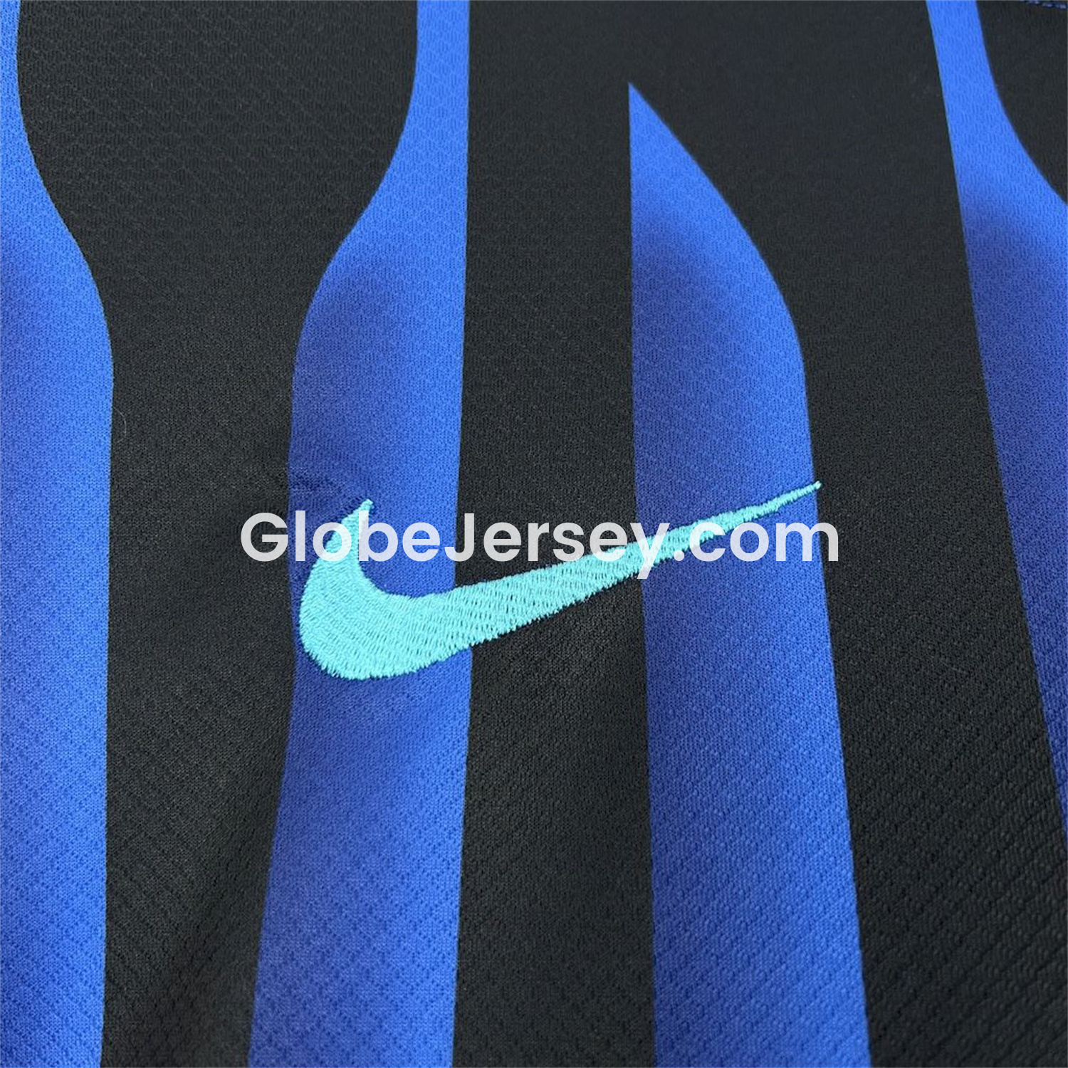 GlobeJersey-Inter Milan 25-26 Home Unsponsored Jersey - Fans Version
