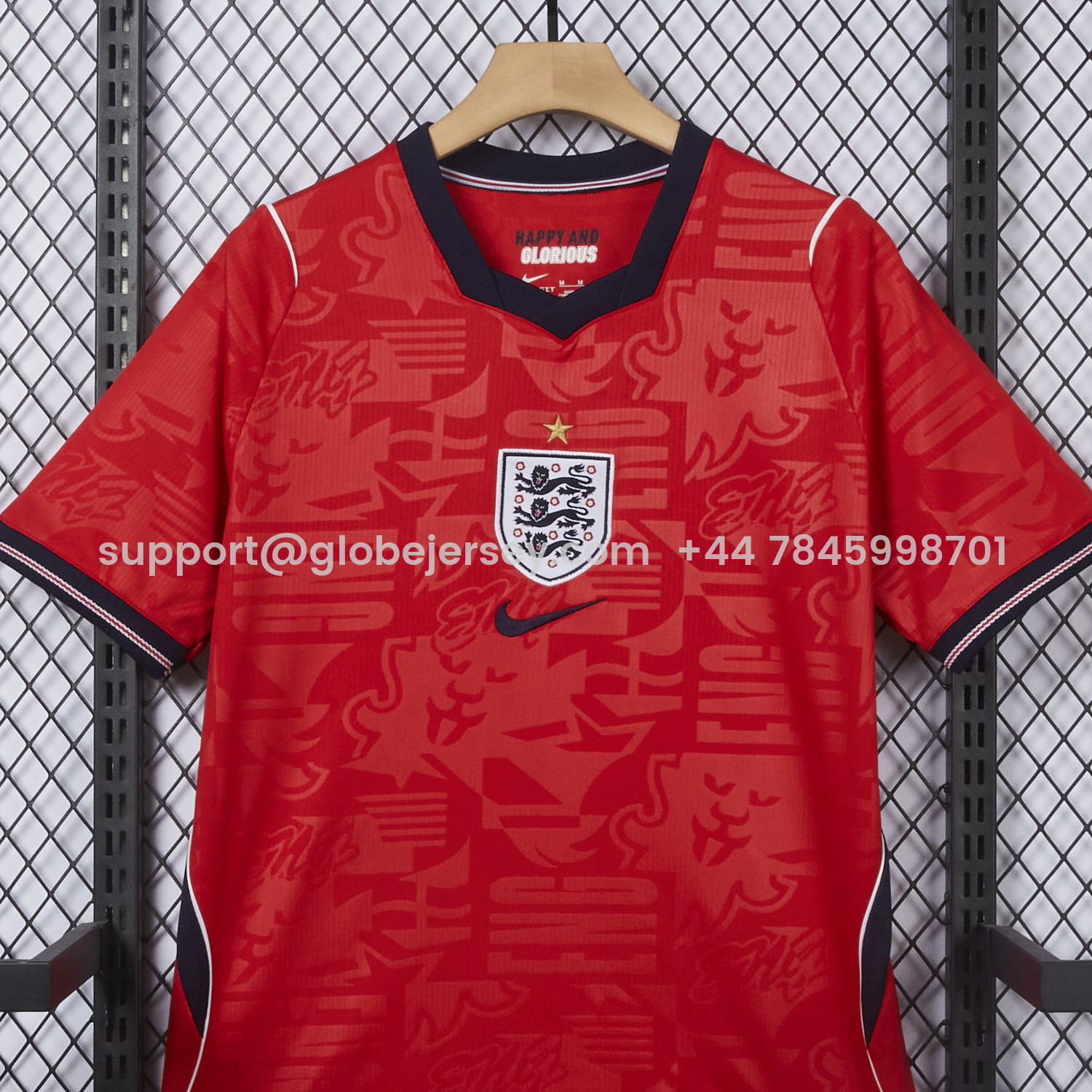 GlobeJersey-England 2026 Away Jersey - Fans Version