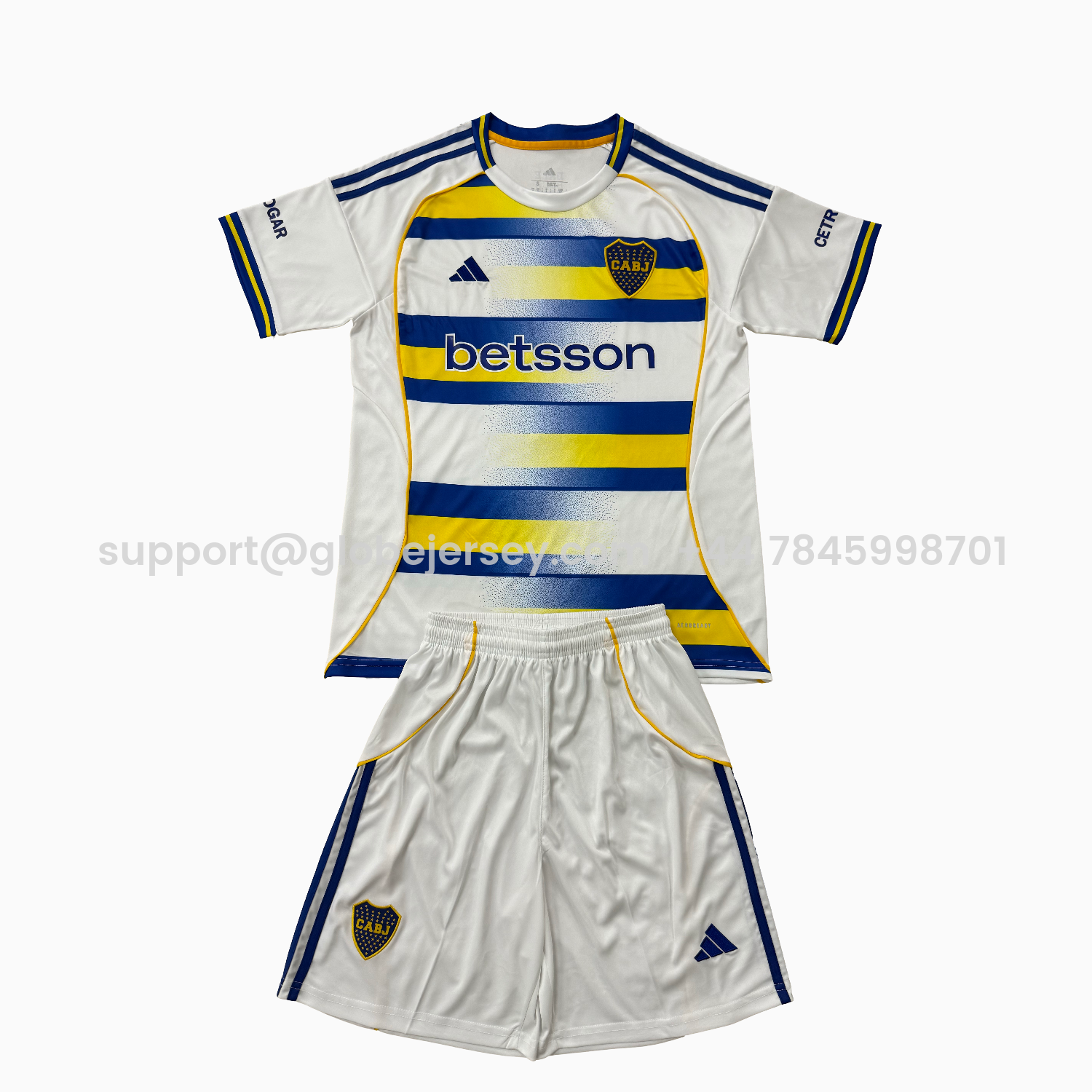 GlobeJersey-Boca Juniors 26-27 Third Kids Kit