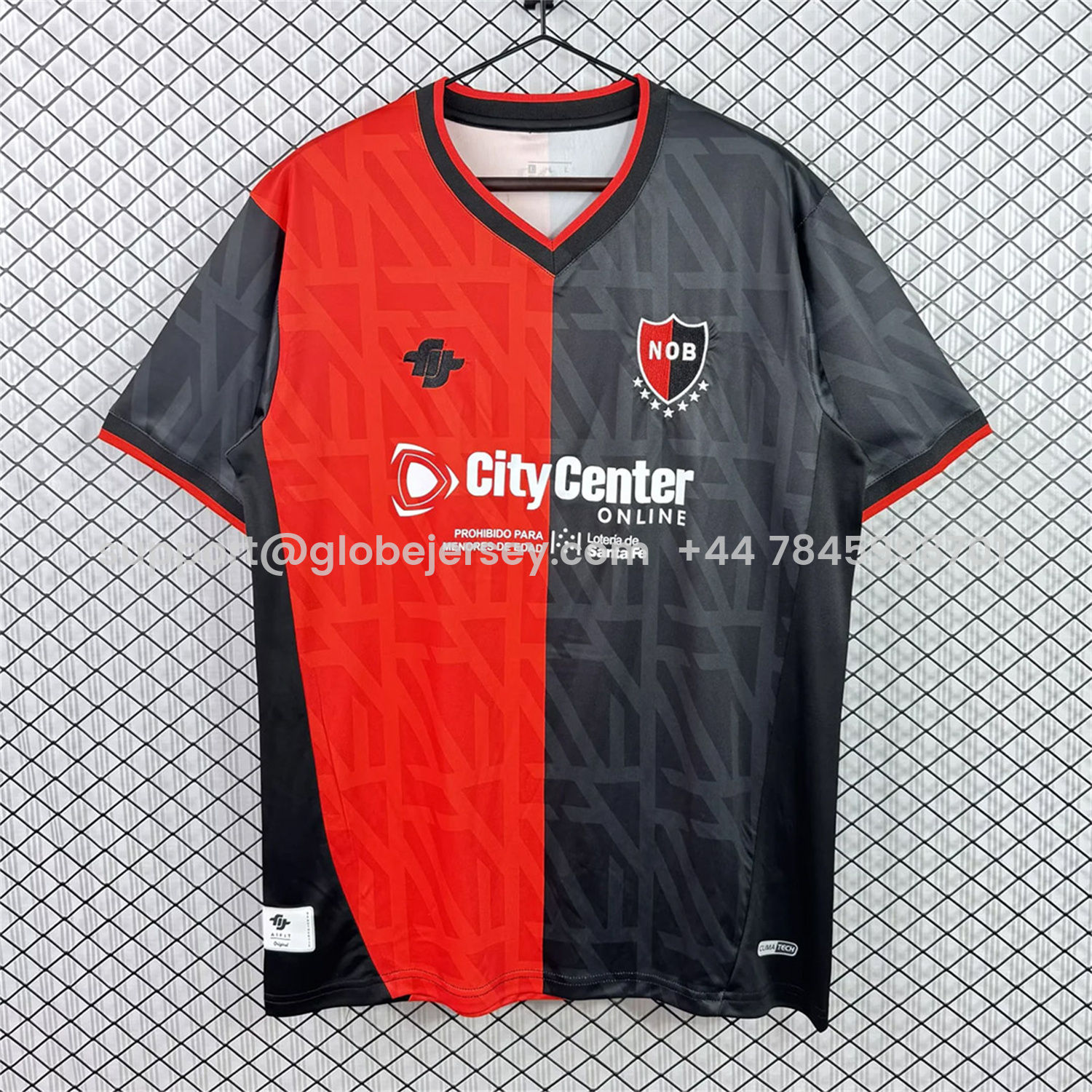 GlobeJersey-Newell's Old Boys 26-27 Home Jersey - Fans Version