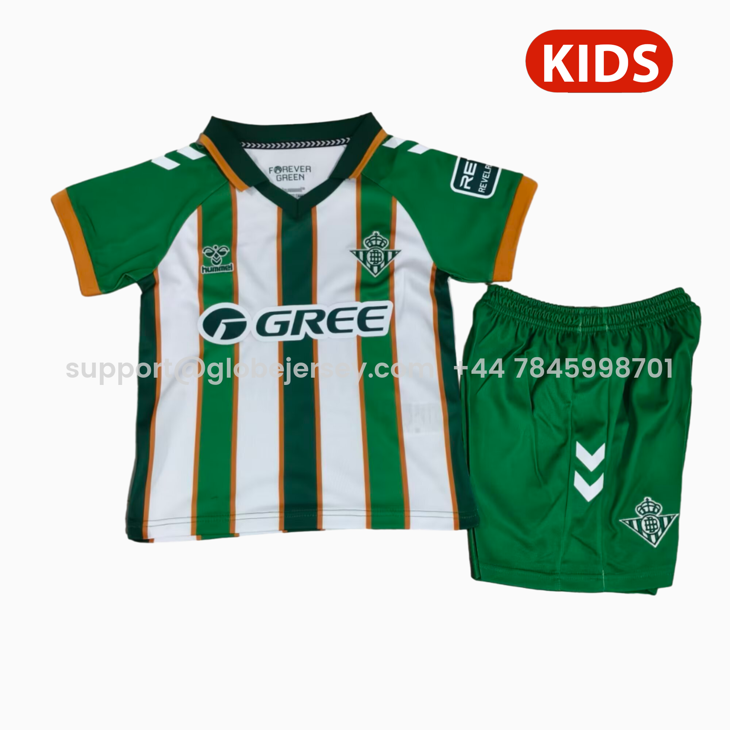 GlobeJersey-Real Betis 25-26 Special Kids Kit