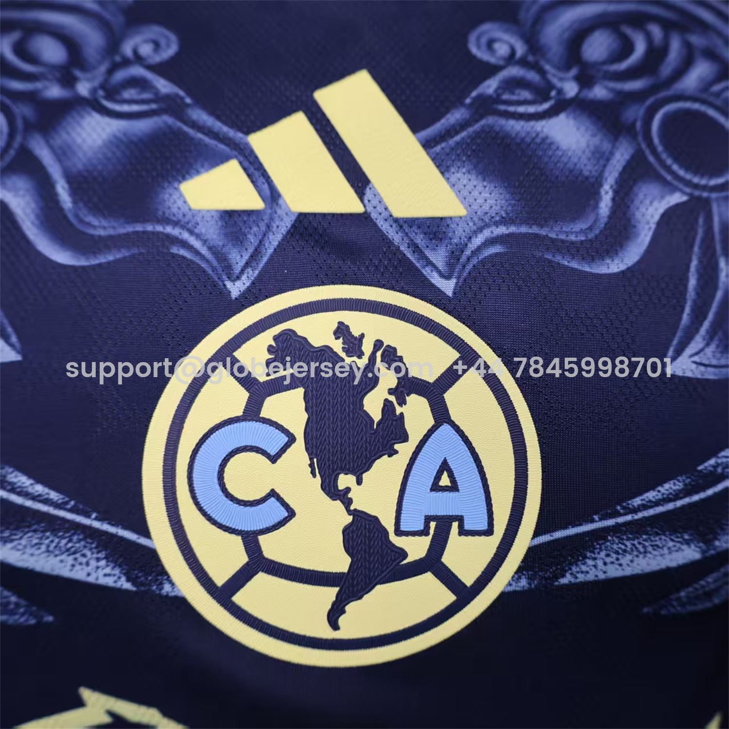 GlobeJersey-Club América 25-26 Away Long Jersey - Player Version