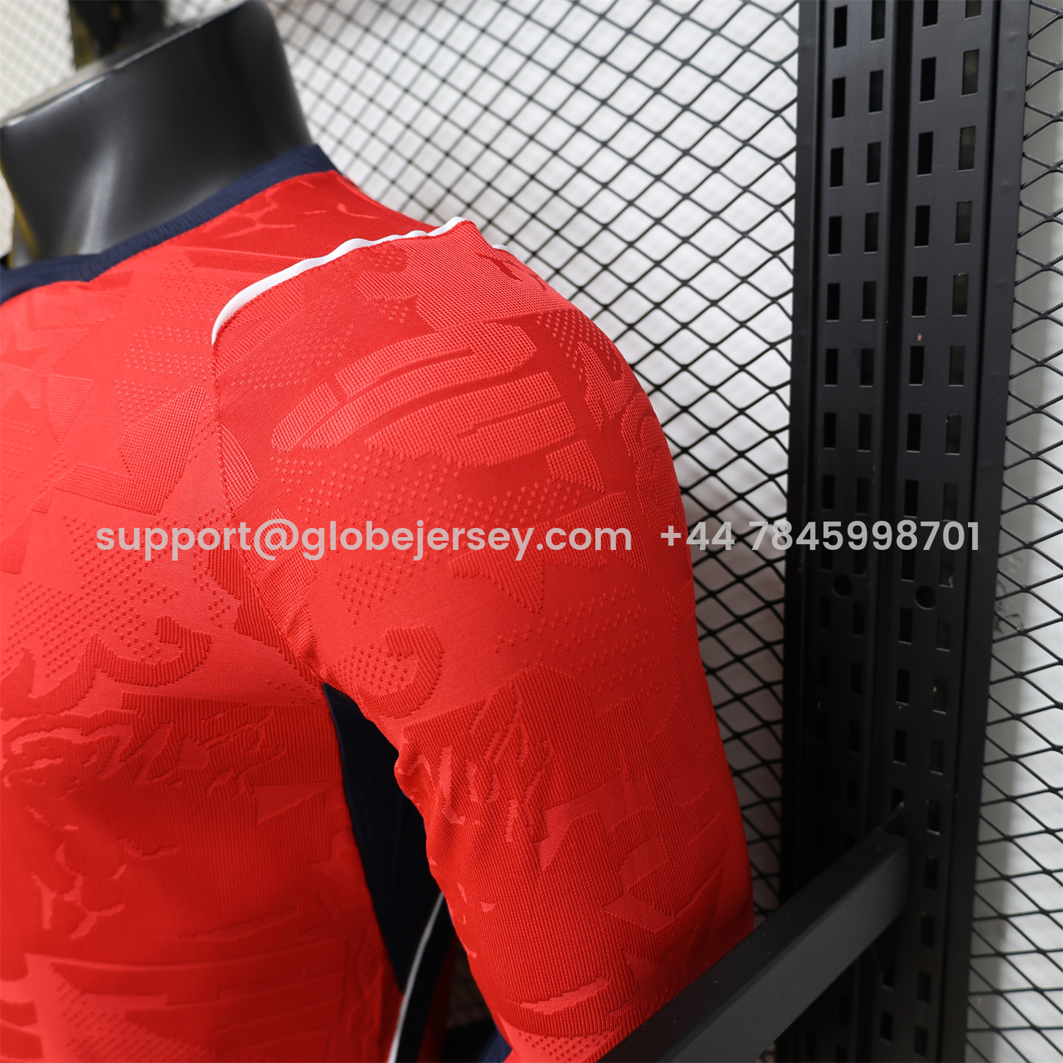 GlobeJersey-England 2026 Away Long Sleeves Jersey - Player Version