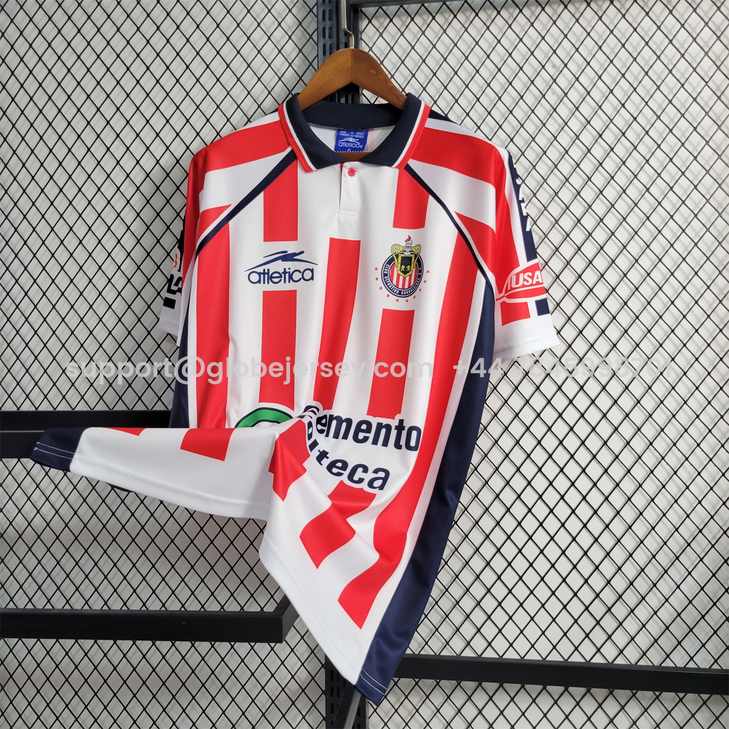 GlobeJersey-Retro Chivas de Guadalajara 2002-03 Home 2 Jersey