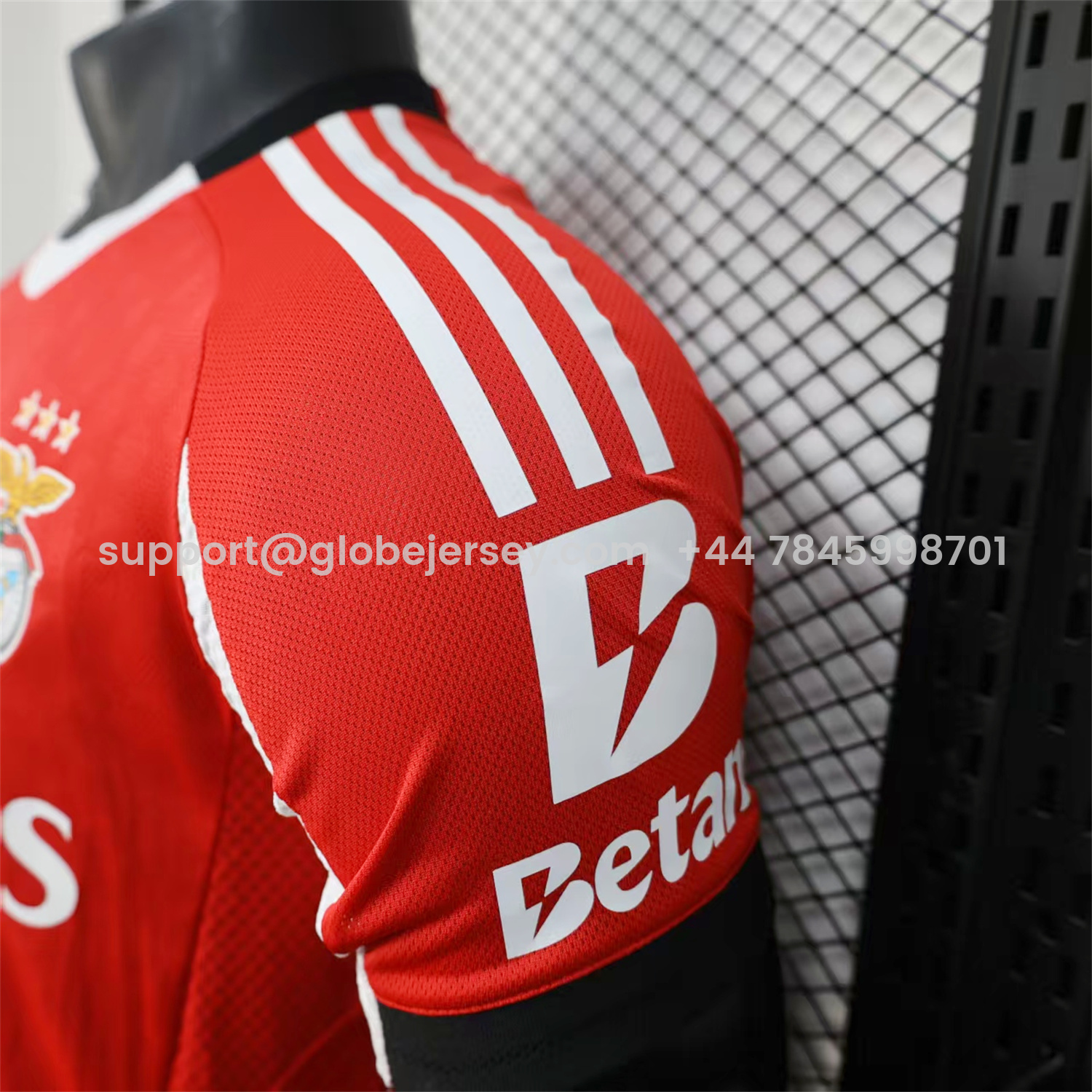 GlobeJersey-Benfica 25-26 Home Jersey - Player Version