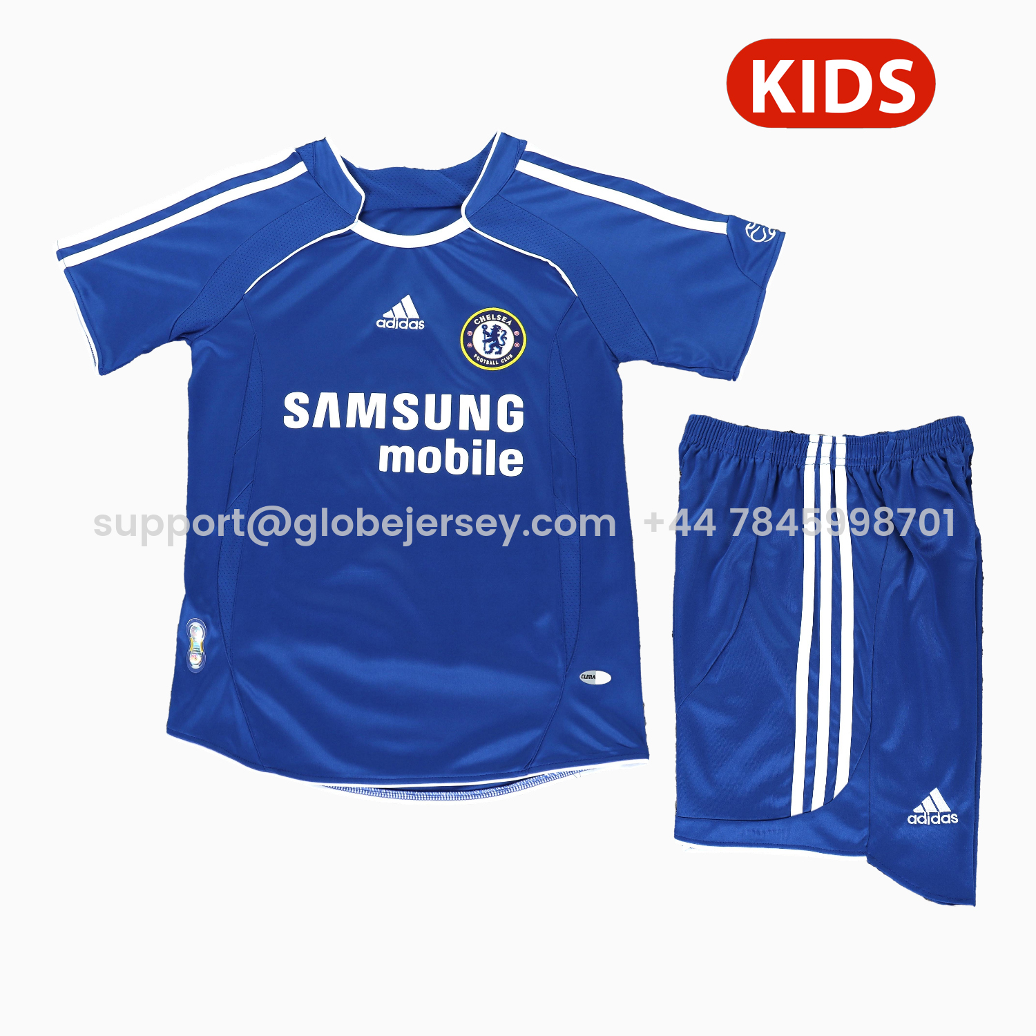 GlobeJersey-Retro C.H.E.L.S.E.A 2006-07 Home Kids Kit