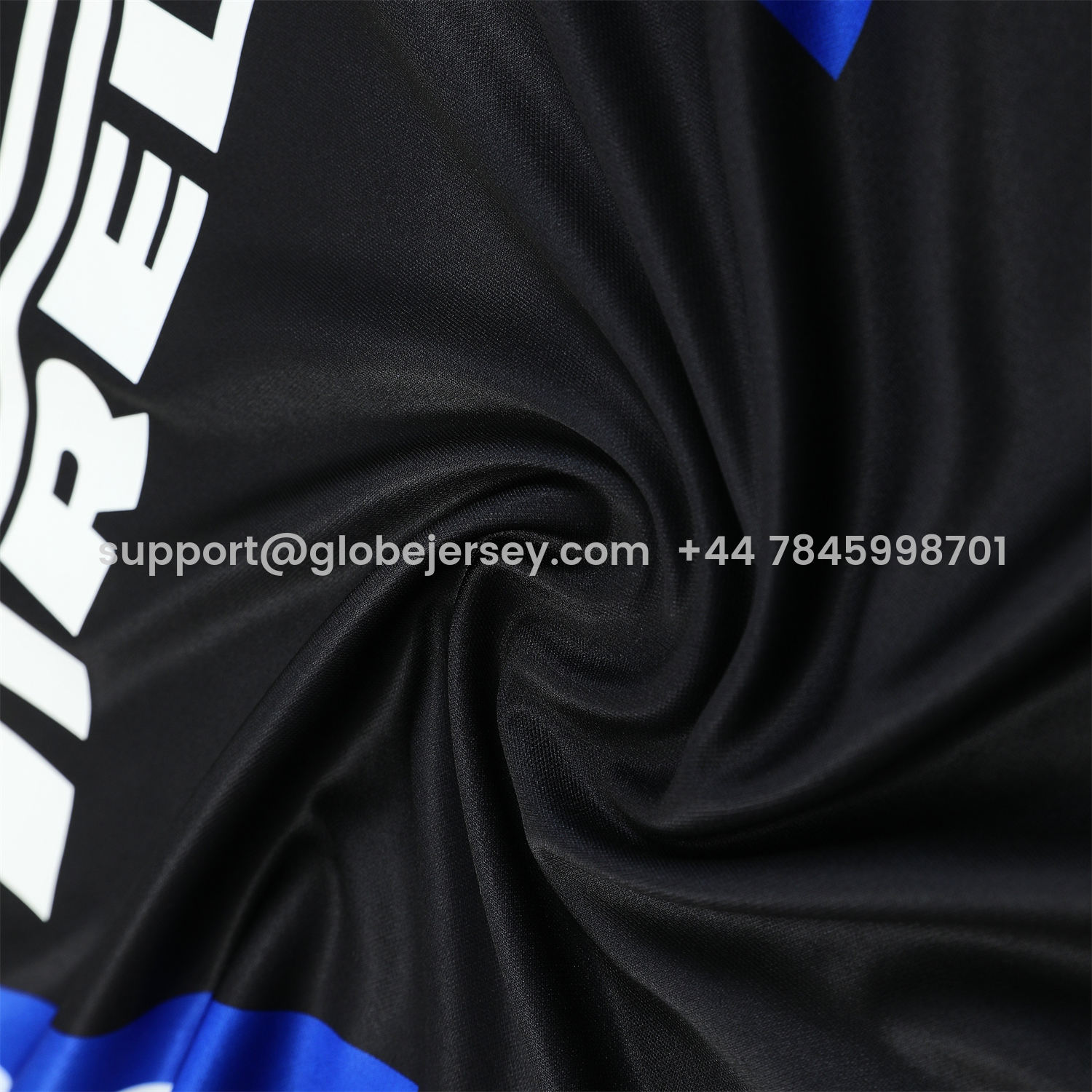 GlobeJersey-Inter Milan 25-26 Short-Sleeve Training Set - Black Top & Black Shorts