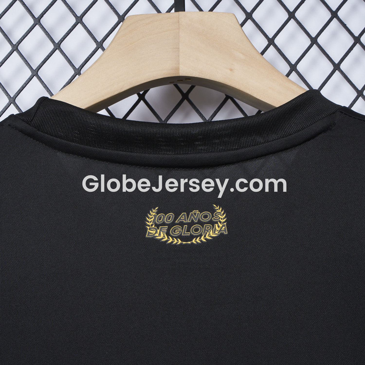 GlobeJersey-Colo Colo 25-26 100th Anniversary Pure Black Special Jersey - Fans Version